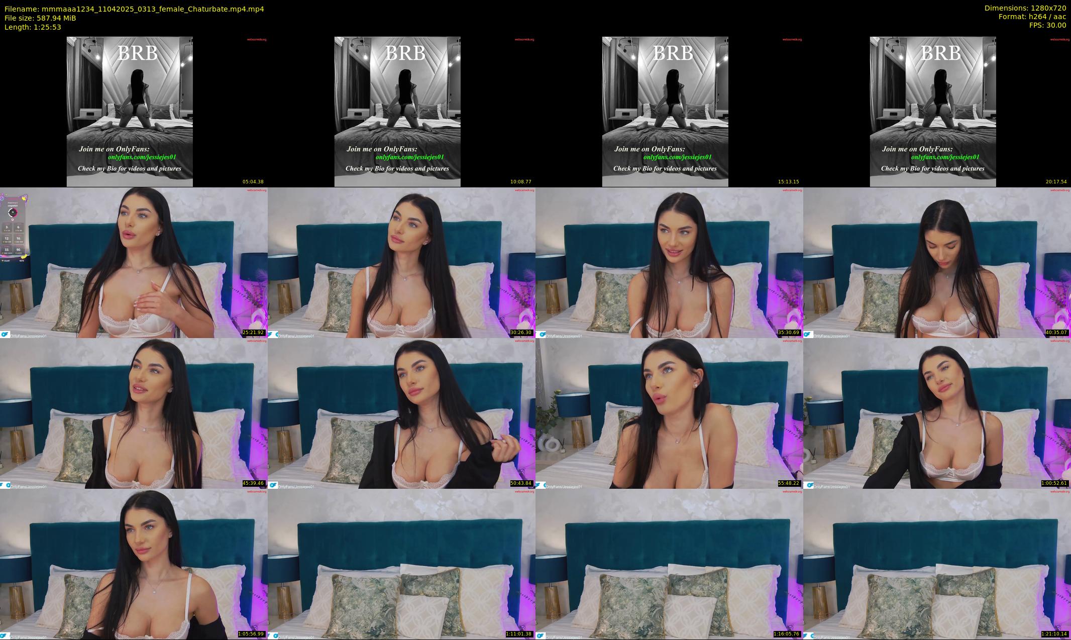 mmmaaa1234 — 86 minute Chaturbate female cam show recording, 720p, Apr 11, 2025