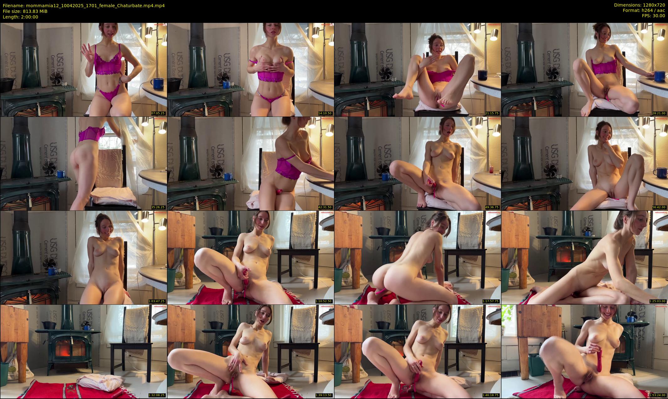 mommamia12 — 120 minute Chaturbate female cam show recording, 720p, Apr 10, 2025