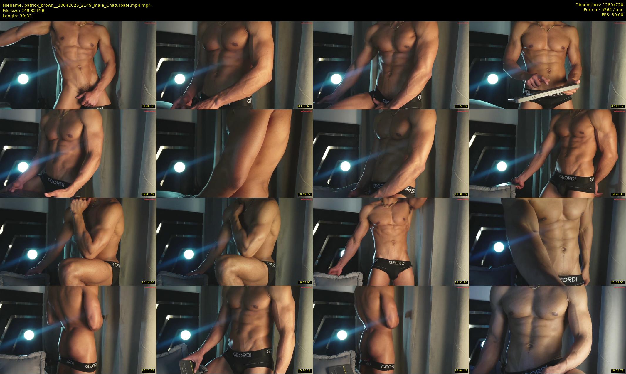 patrick_brown_ — 31 minute Chaturbate male cam show recording, 720p, Apr 10, 2025