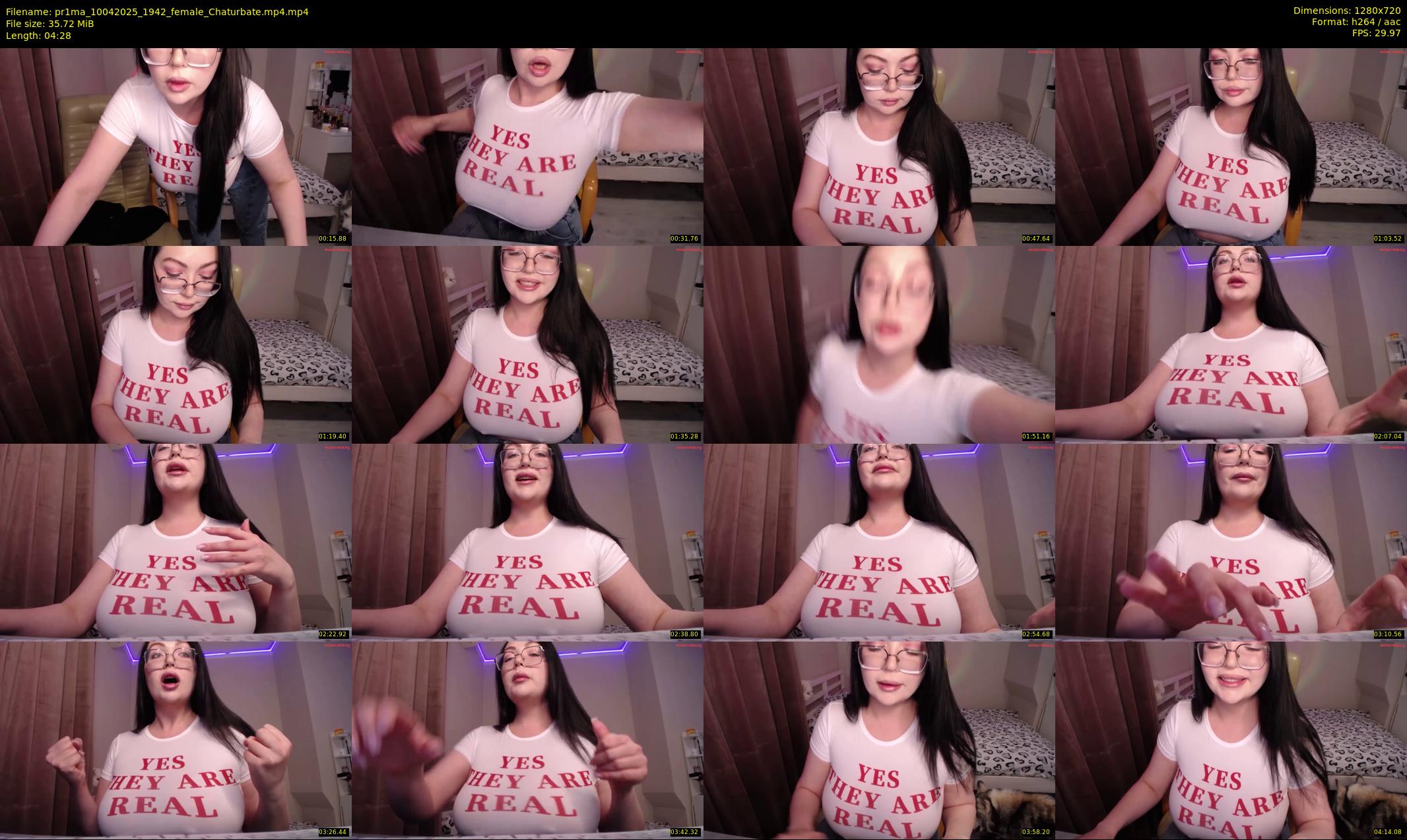 pr1ma — 5 minute Chaturbate female cam show recording, 720p, Apr 10, 2025