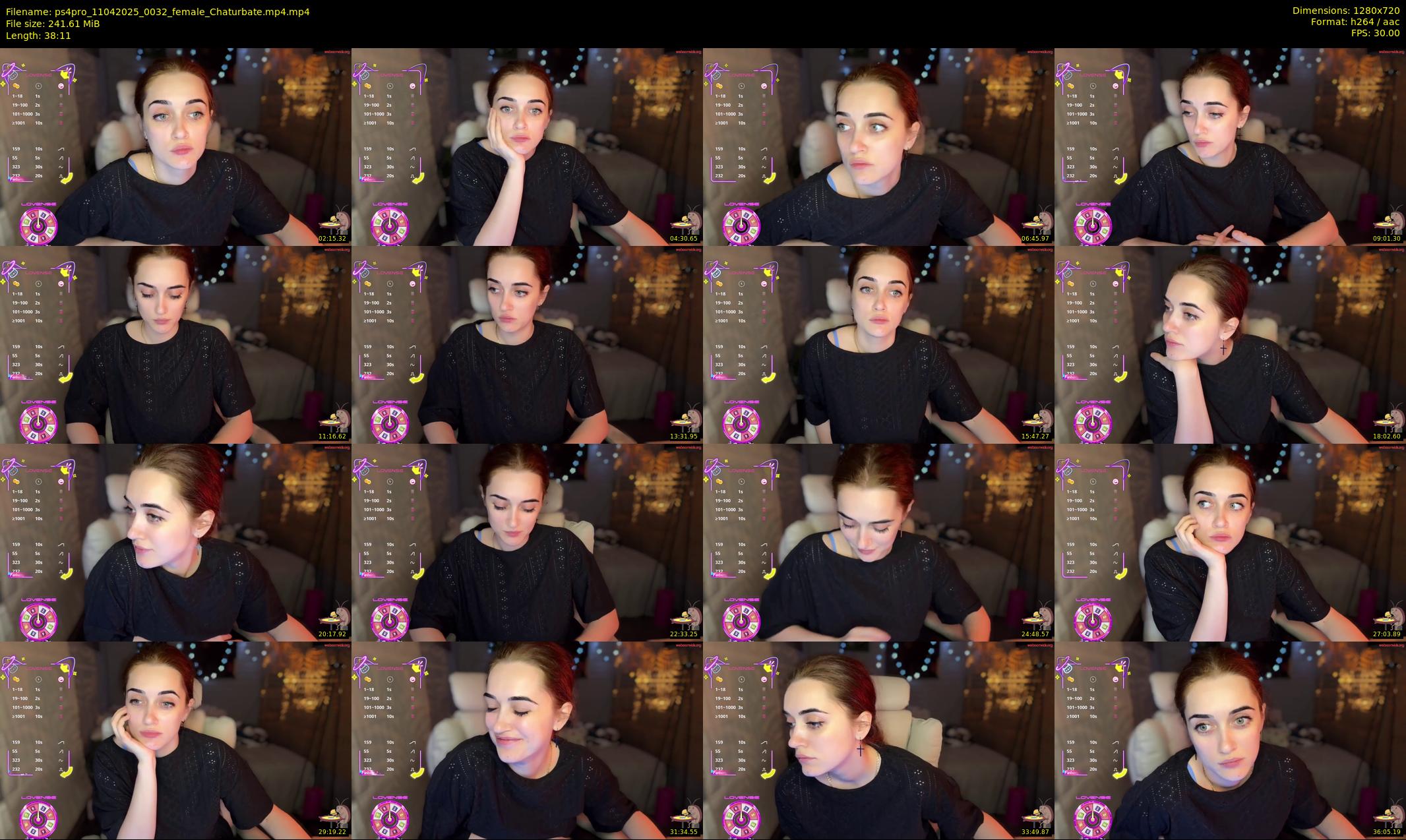 ps4pro — 39 minute Chaturbate female cam show recording, 720p, Apr 11, 2025