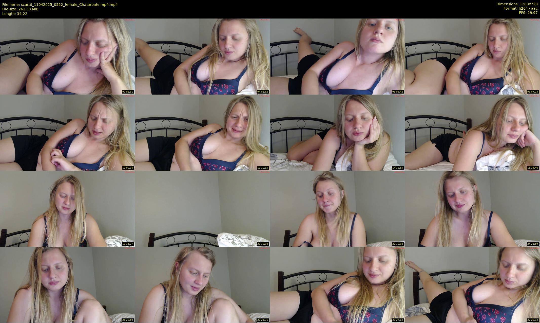 scartit — 35 minute Chaturbate female cam show recording, 720p, Apr 11, 2025