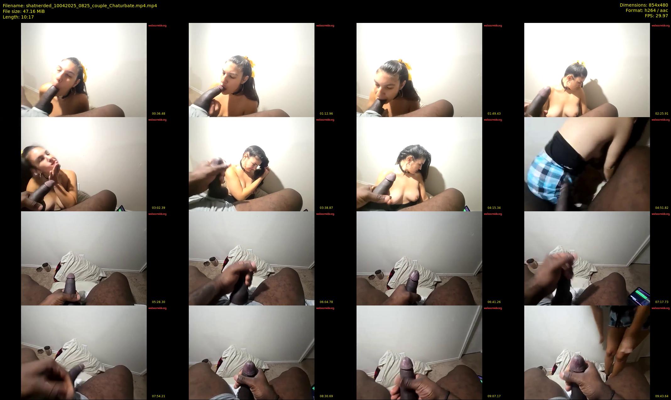 shatnerded — 11 minute Chaturbate couple cam show recording, 480p, Apr 10, 2025
