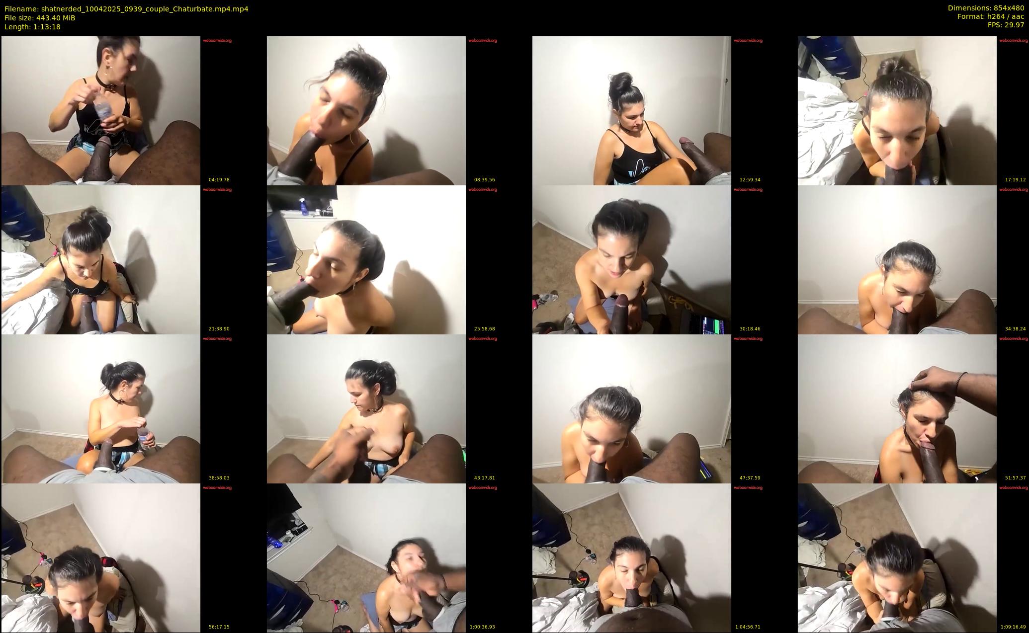 shatnerded — 74 minute Chaturbate couple cam show recording, 480p, Apr 10, 2025
