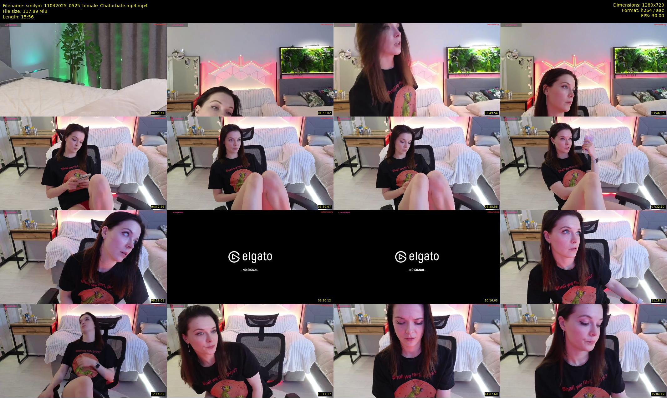 smilym — 16 minute Chaturbate female cam show recording, 720p, Apr 11, 2025