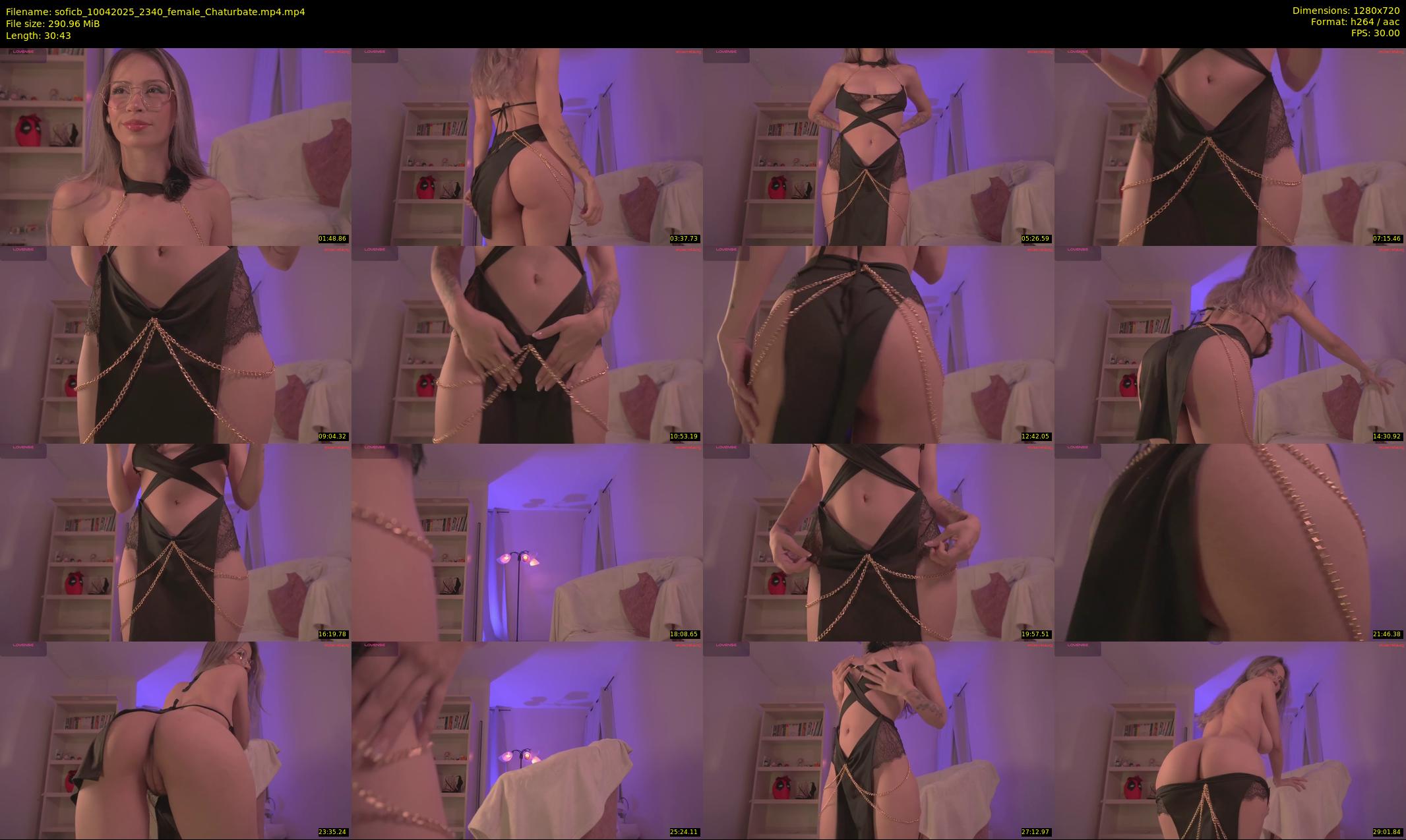 soficb — 31 minute Chaturbate female cam show recording, 720p, Apr 10, 2025
