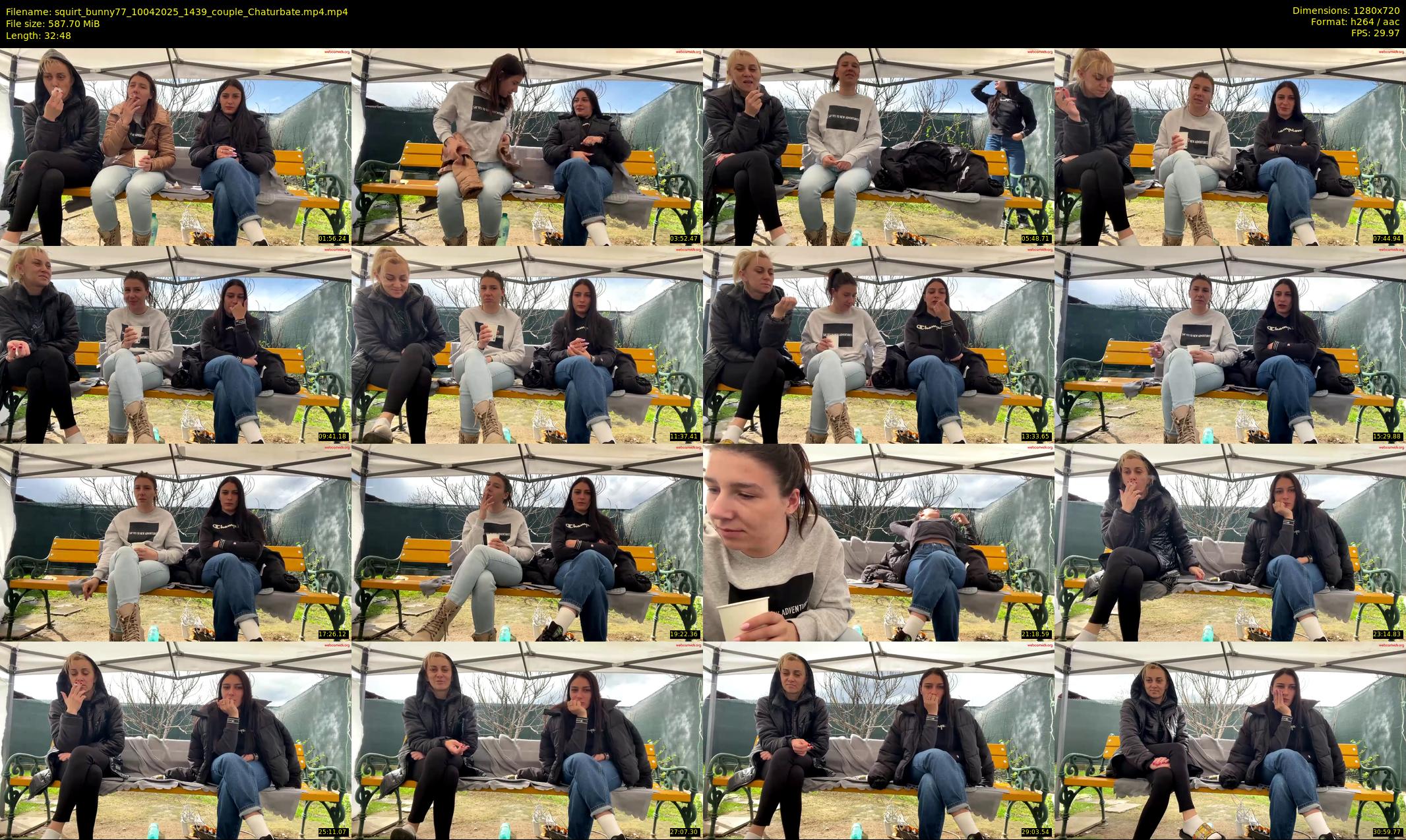 squirt_bunny77 — 33 minute Chaturbate couple cam show recording, 720p, Apr 10, 2025