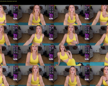 stripmequick — 44 minute Chaturbate female cam show recording, 720p, Apr 10, 2025
