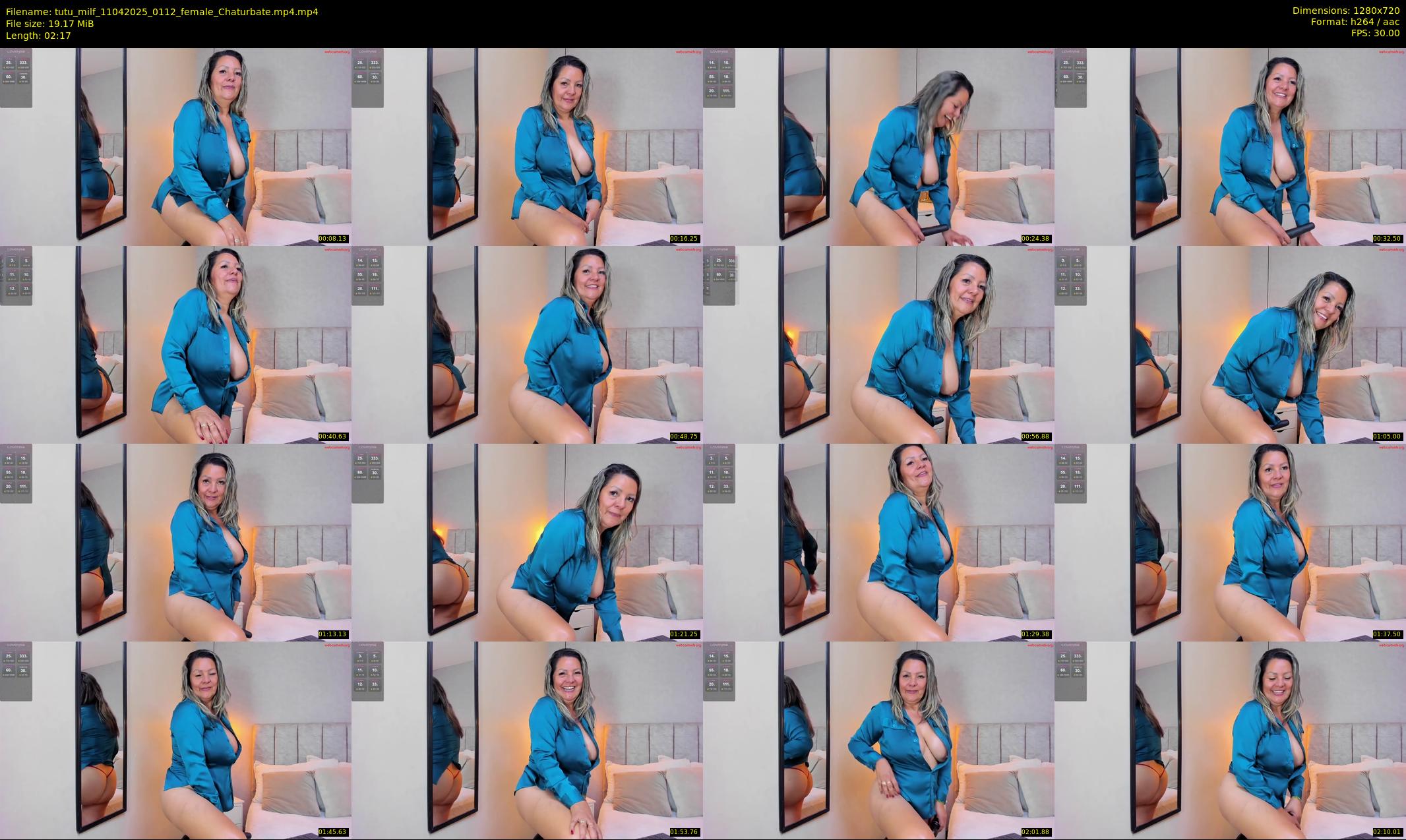 tutu_milf — 3 minute Chaturbate female cam show recording, 720p, Apr 11, 2025