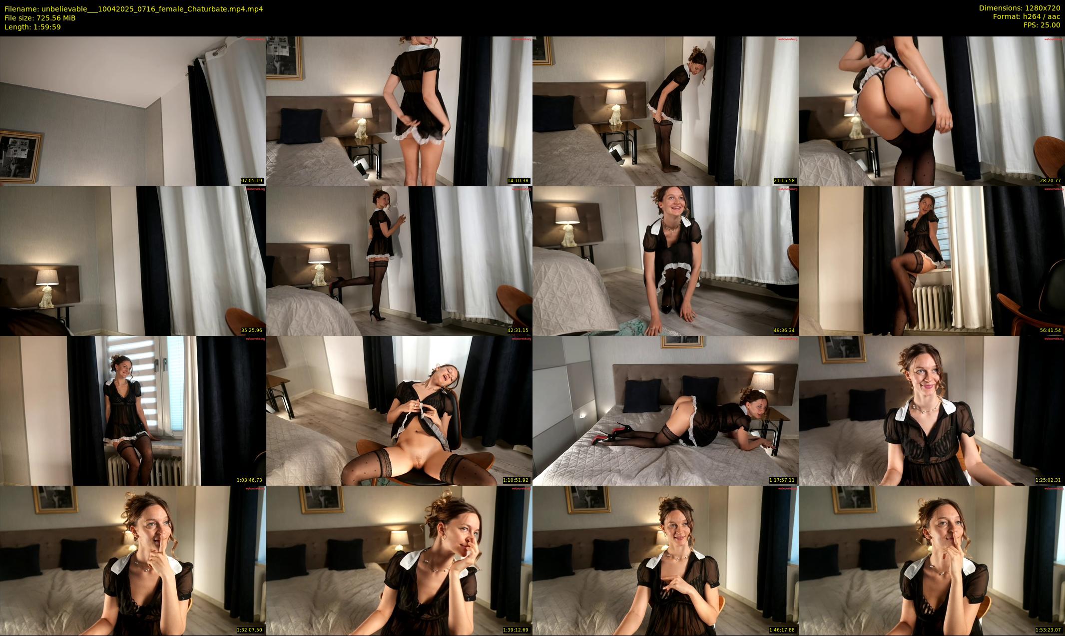 unbelievable__ — 120 minute Chaturbate female cam show recording, 720p, Apr 10, 2025