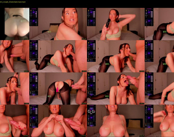 xninajohnx — 34 minute Chaturbate couple cam show recording, 720p, Apr 10, 2025
