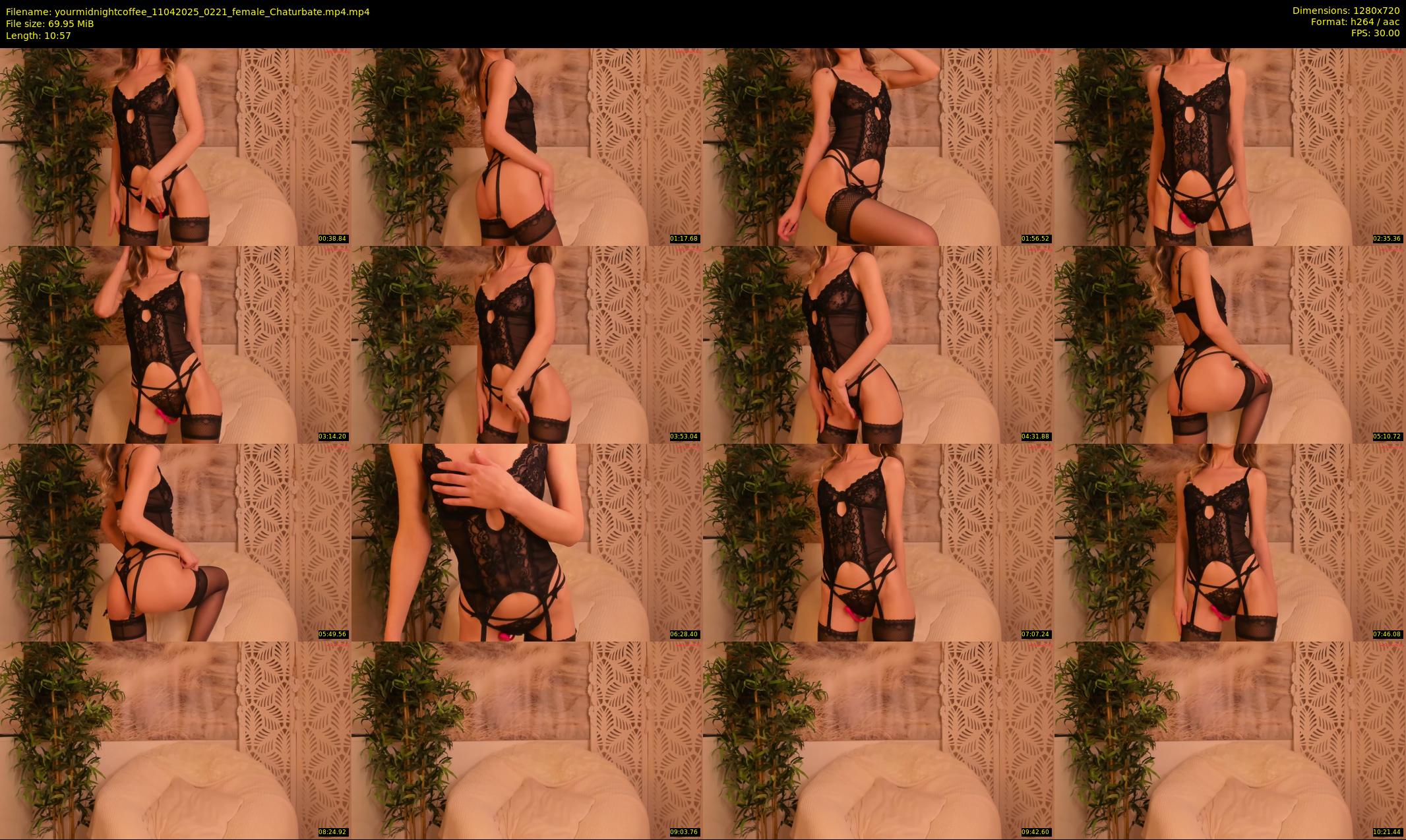 yourmidnightcoffee — 11 minute Chaturbate female cam show recording, 720p, Apr 11, 2025