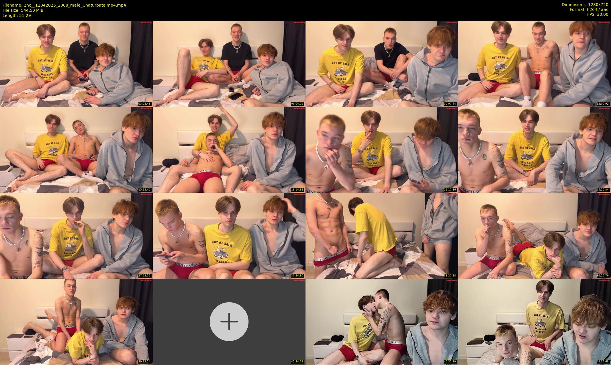 2nc_ — 52 minute Chaturbate couple cam show recording, 720p, Apr 11, 2025