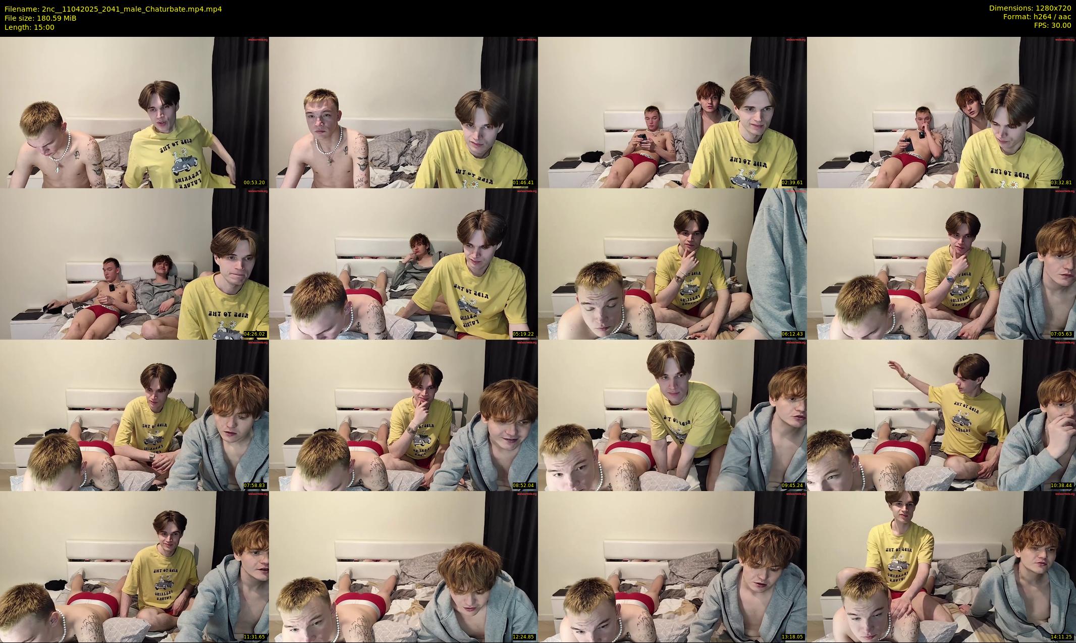 2nc_ — 15 minute Chaturbate couple cam show recording, 720p, Apr 11, 2025