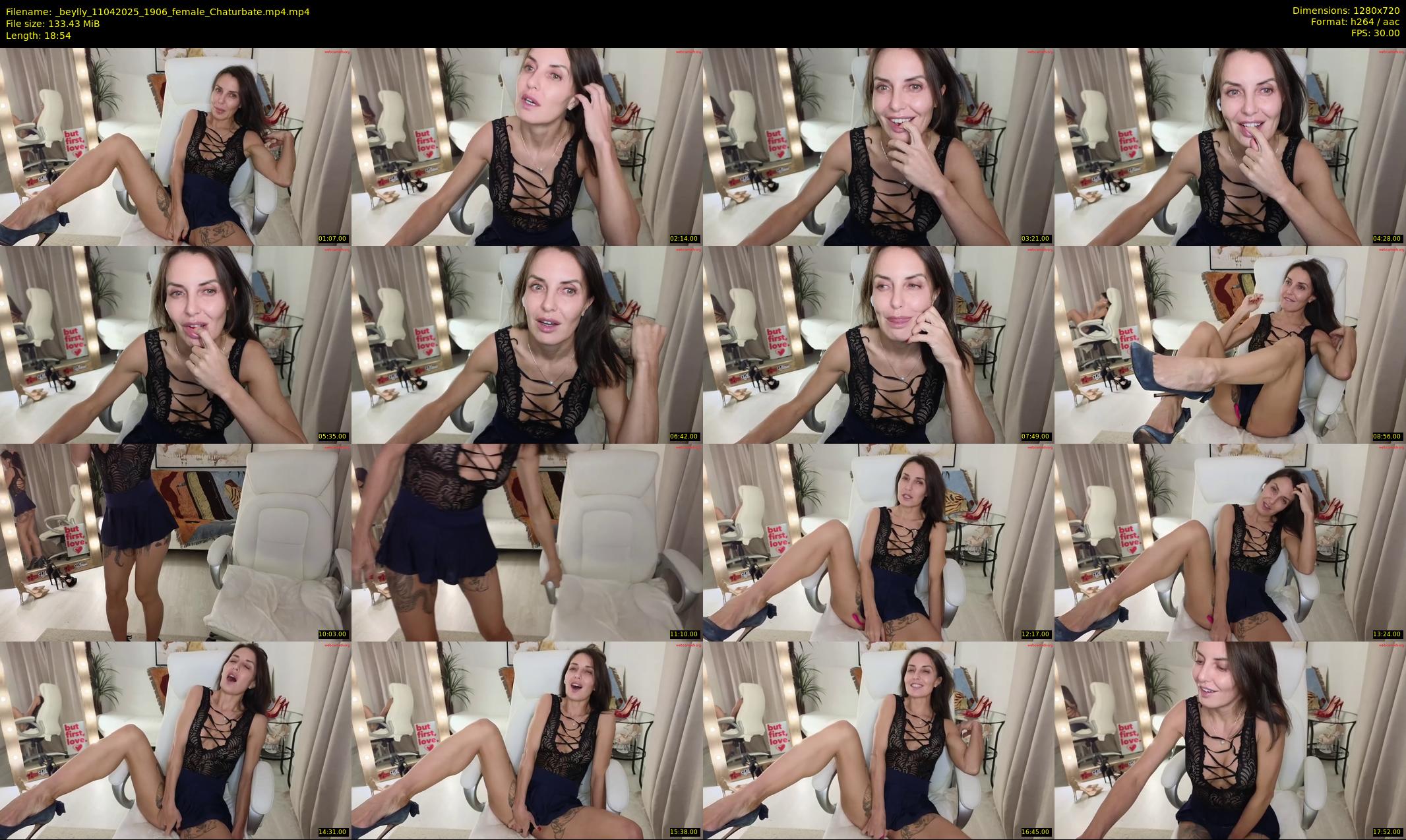 _beylly — 19 minute Chaturbate female cam show recording, 720p, Apr 11, 2025