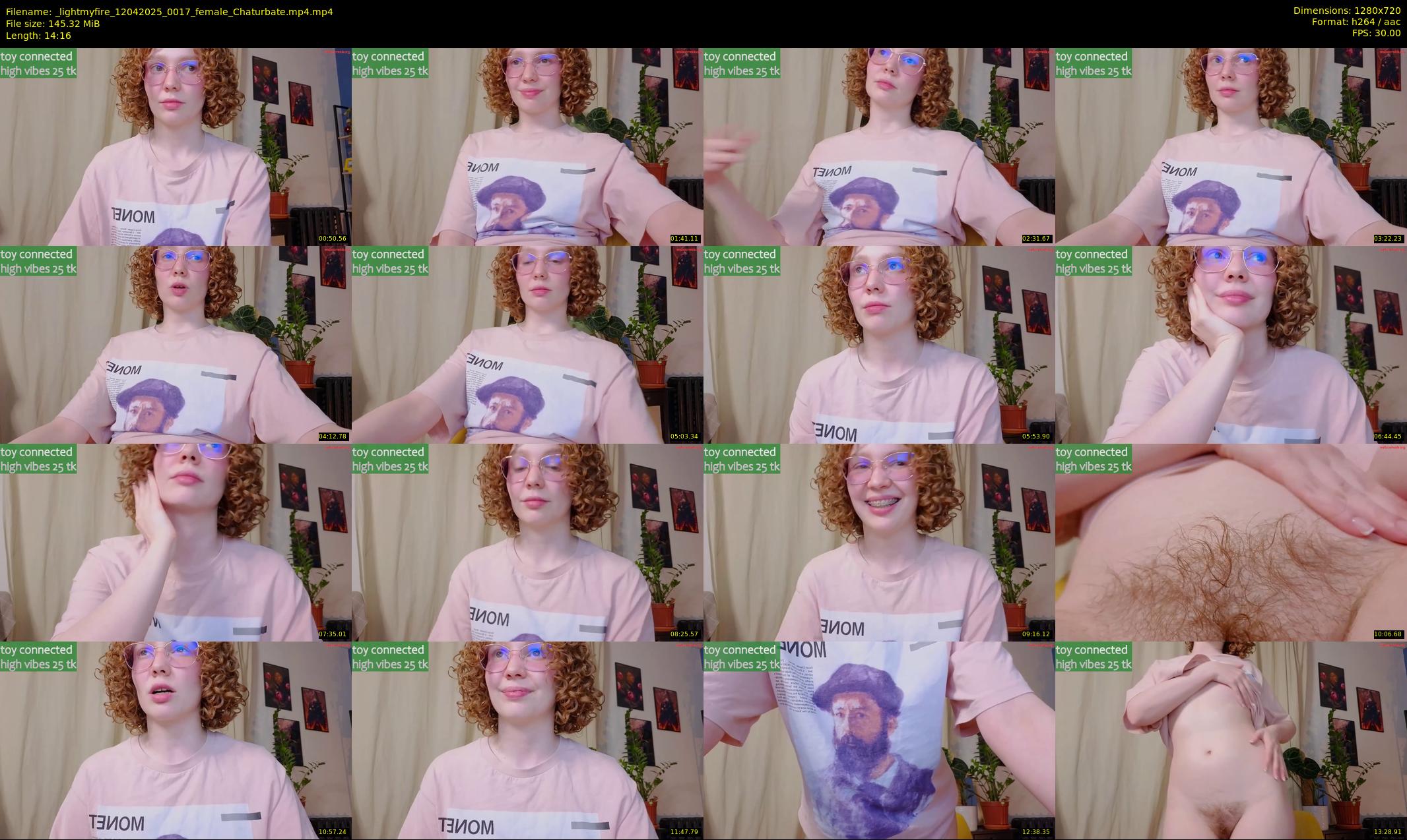_lightmyfire — 15 minute Chaturbate female cam show recording, 720p, Apr 12, 2025