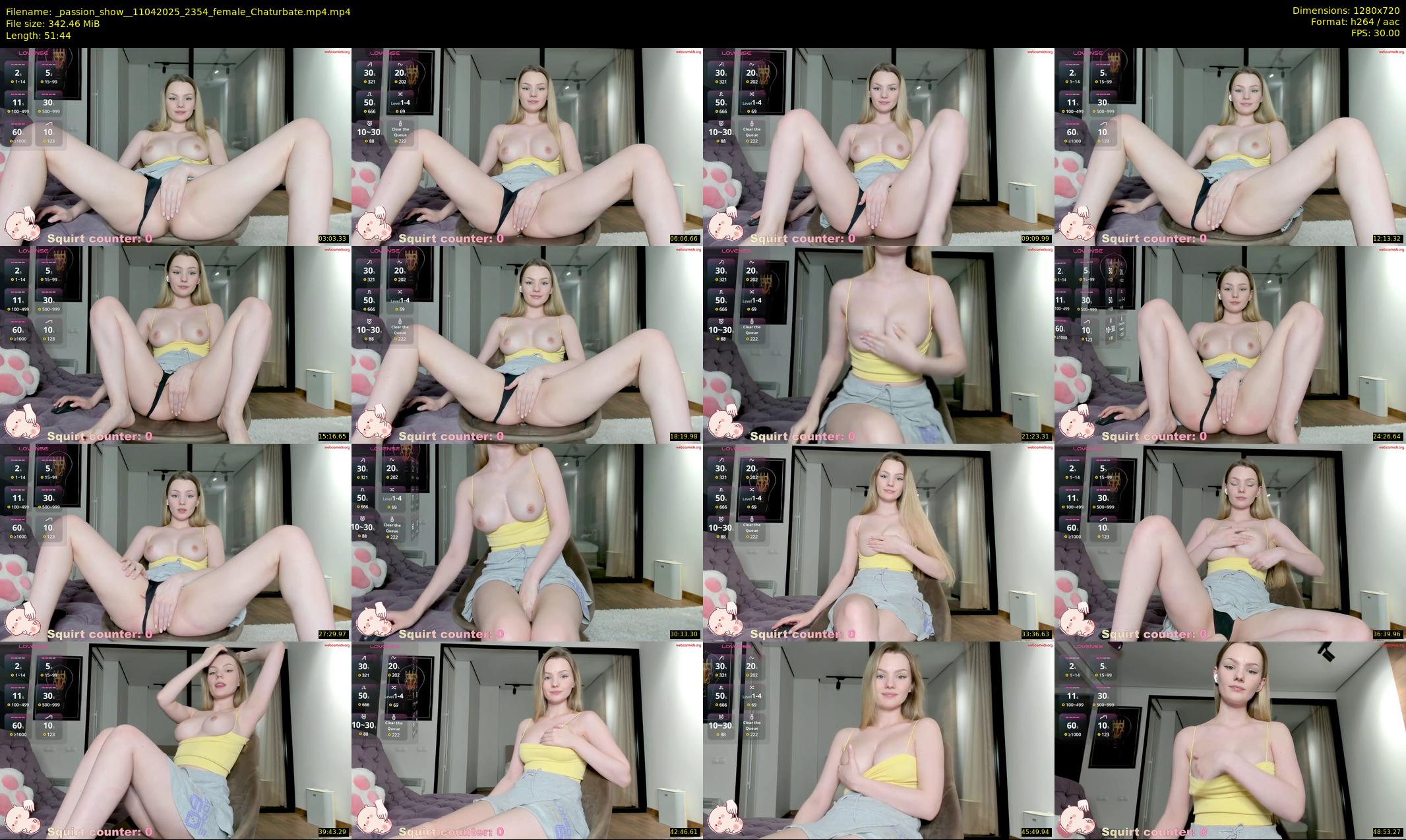 _passion_show_ — 52 minute Chaturbate couple cam show recording, 720p, Apr 11, 2025