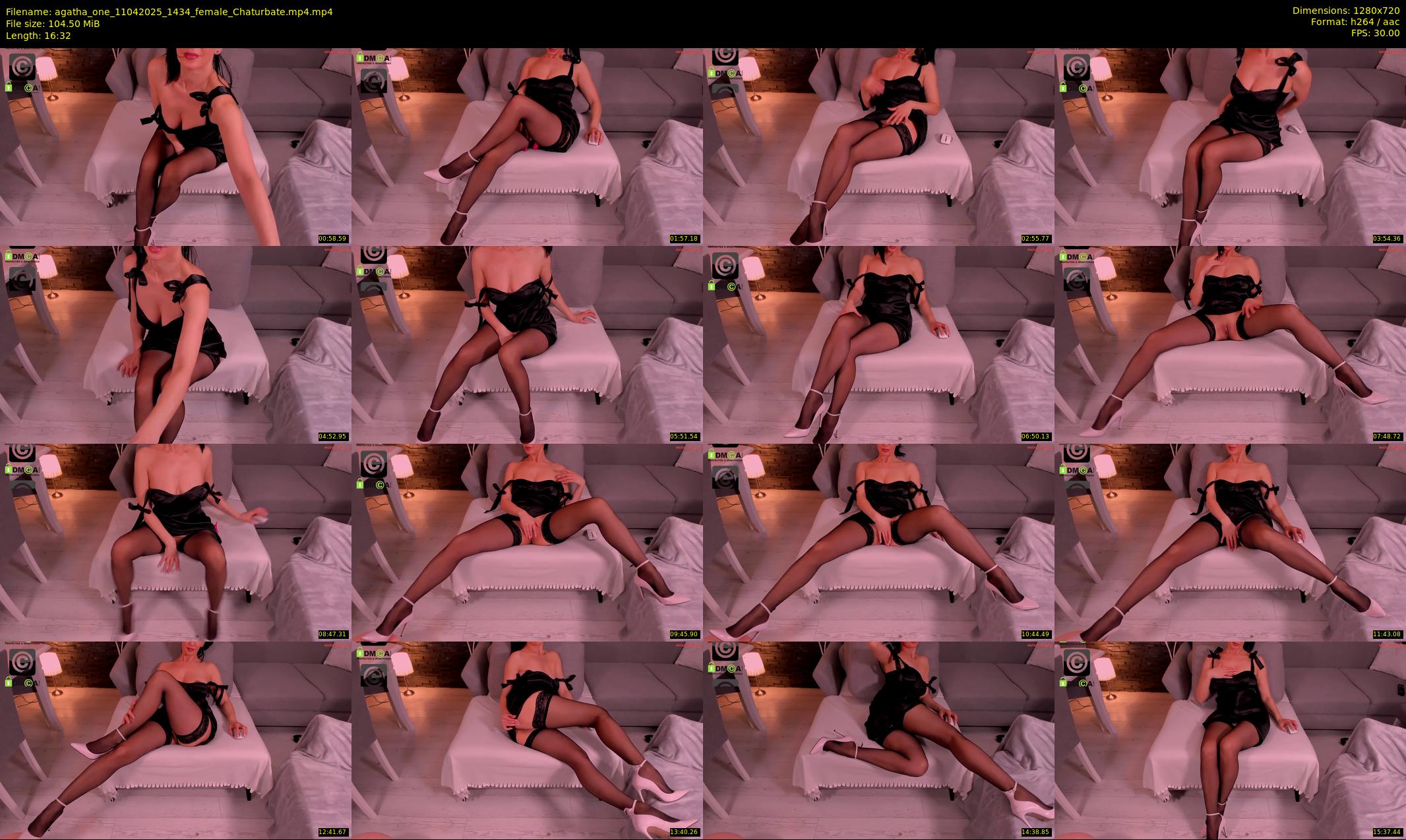 agatha_one — 17 minute Chaturbate female cam show recording, 720p, Apr 11, 2025