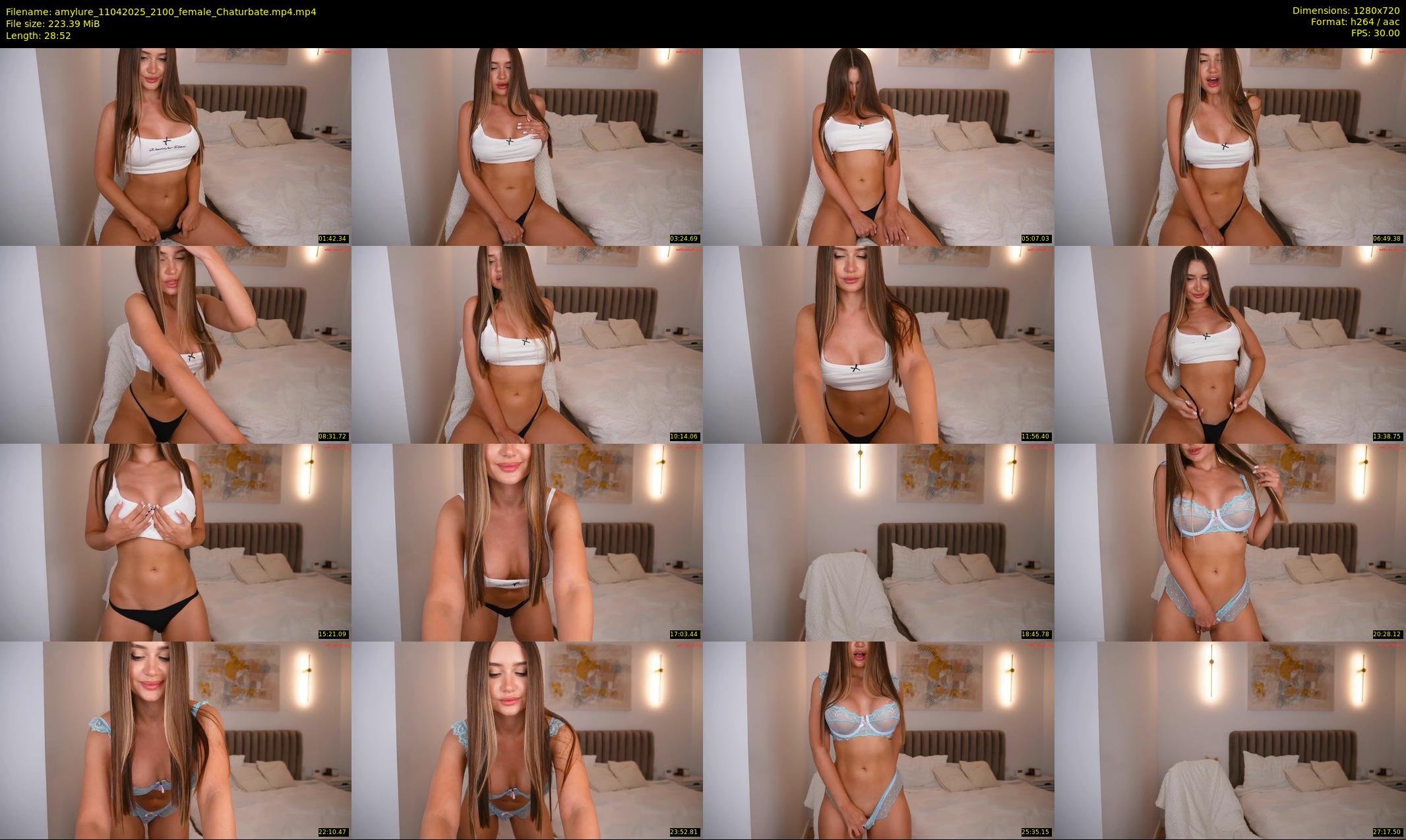 amylure — 29 minute Chaturbate female cam show recording, 720p, Apr 11, 2025