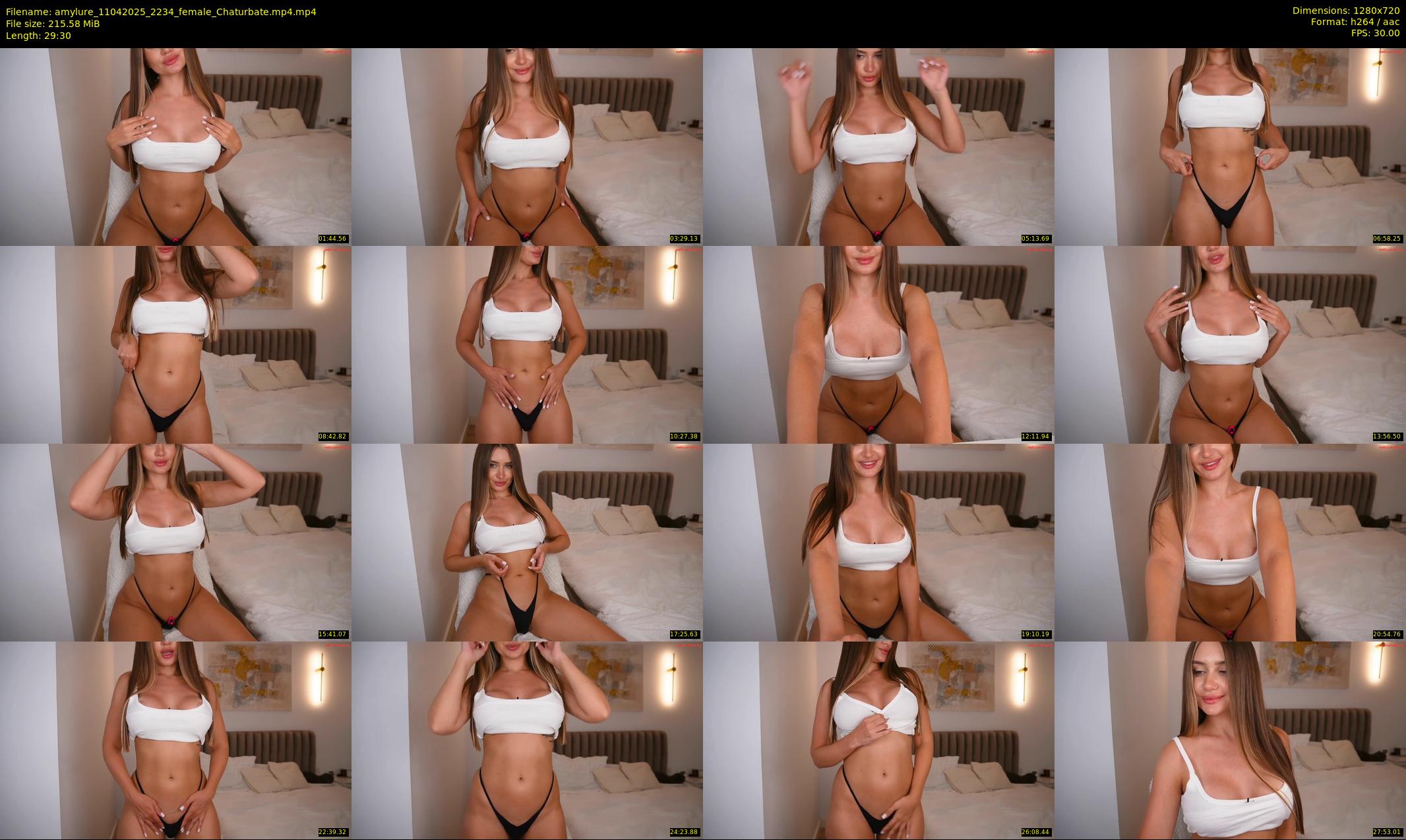 amylure — 30 minute Chaturbate female cam show recording, 720p, Apr 11, 2025