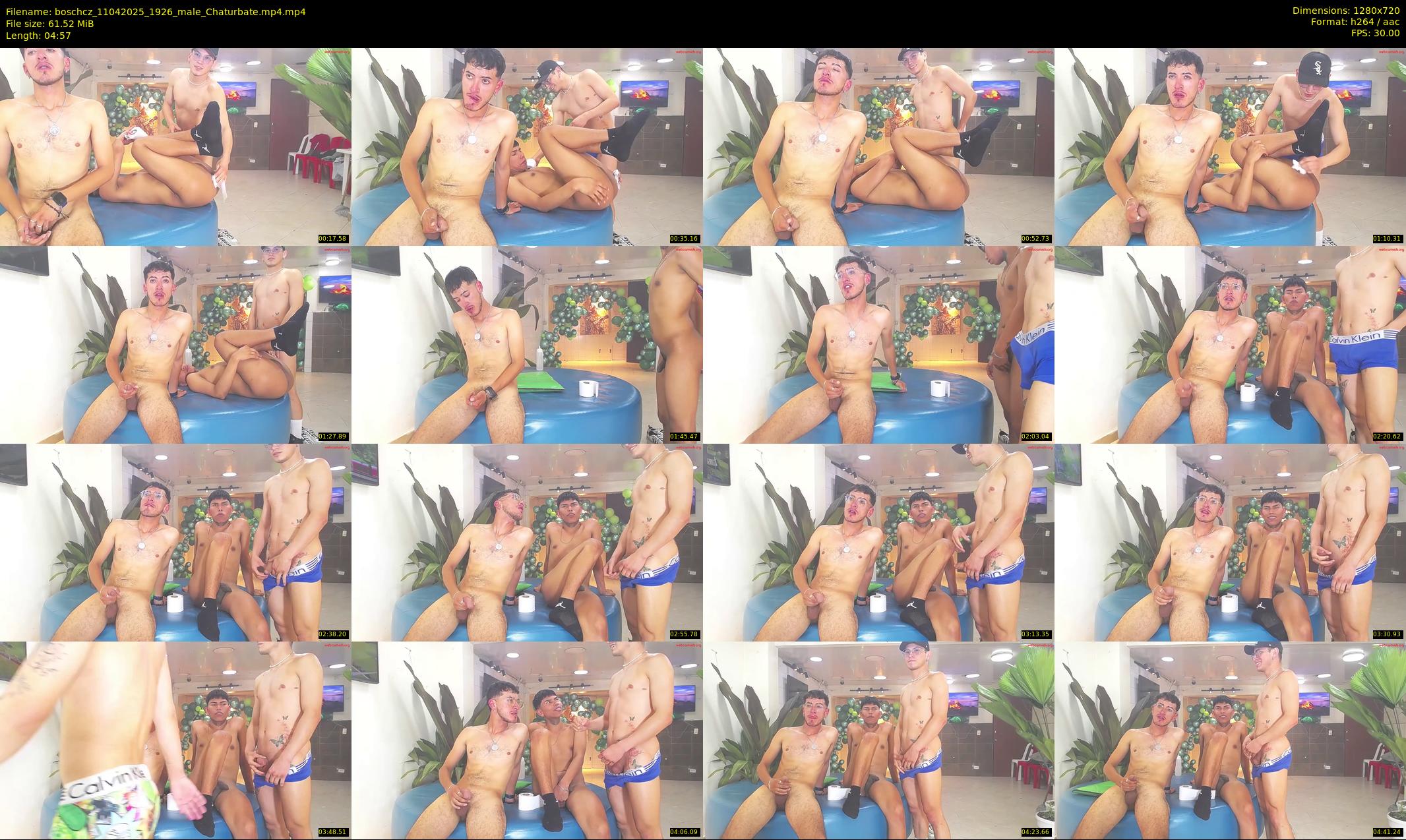 boschcz — 5 minute Chaturbate male cam show recording, 720p, Apr 11, 2025