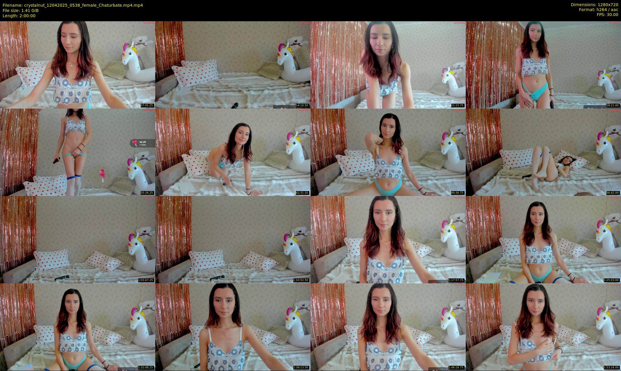 crystalnut — 120 minute Chaturbate female cam show recording, 720p, Apr 12, 2025