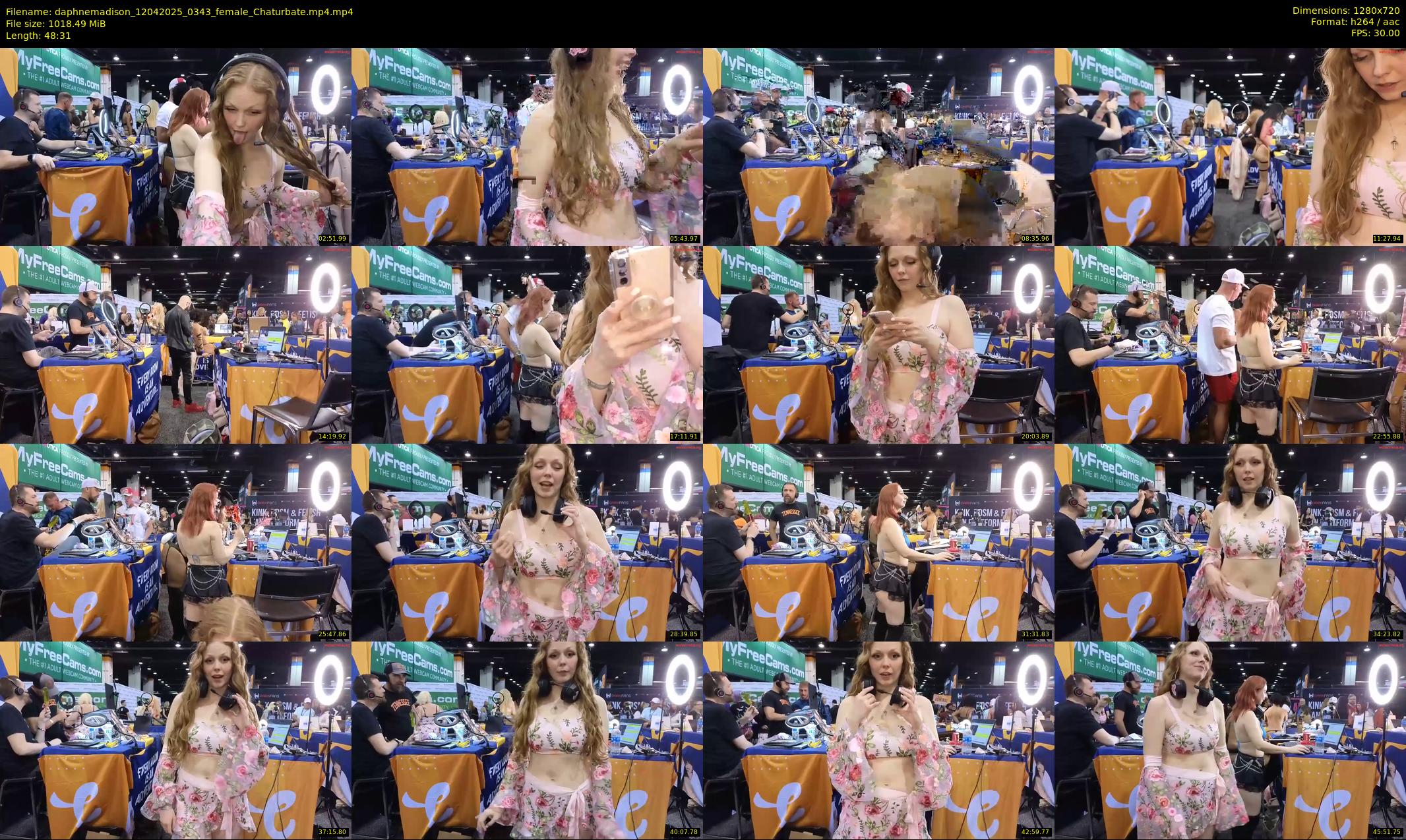 daphnemadison — 49 minute Chaturbate couple cam show recording, 720p, Apr 12, 2025