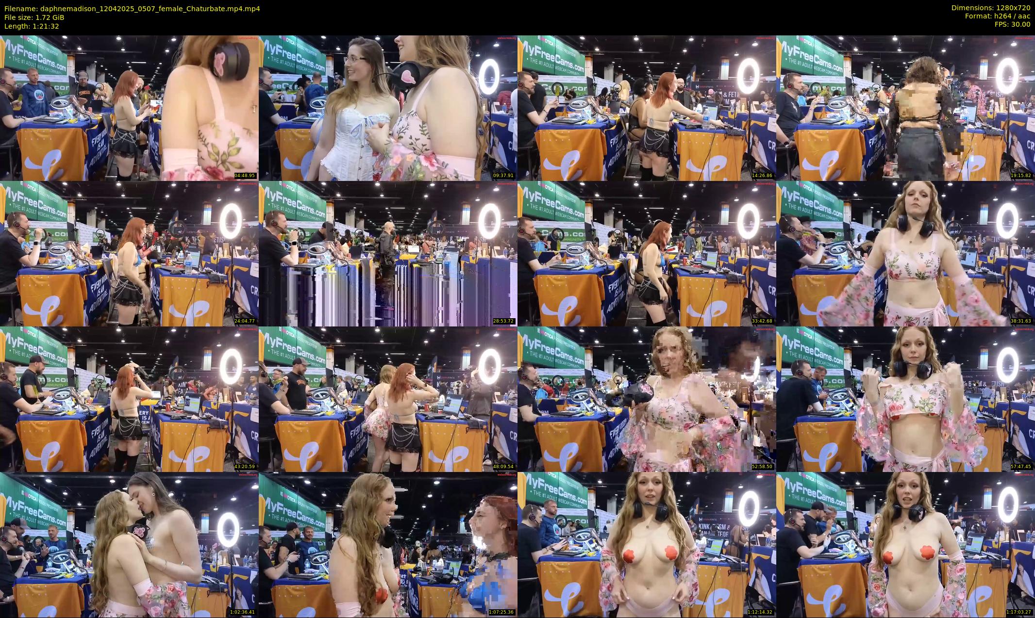 daphnemadison — 82 minute Chaturbate couple cam show recording, 720p, Apr 12, 2025