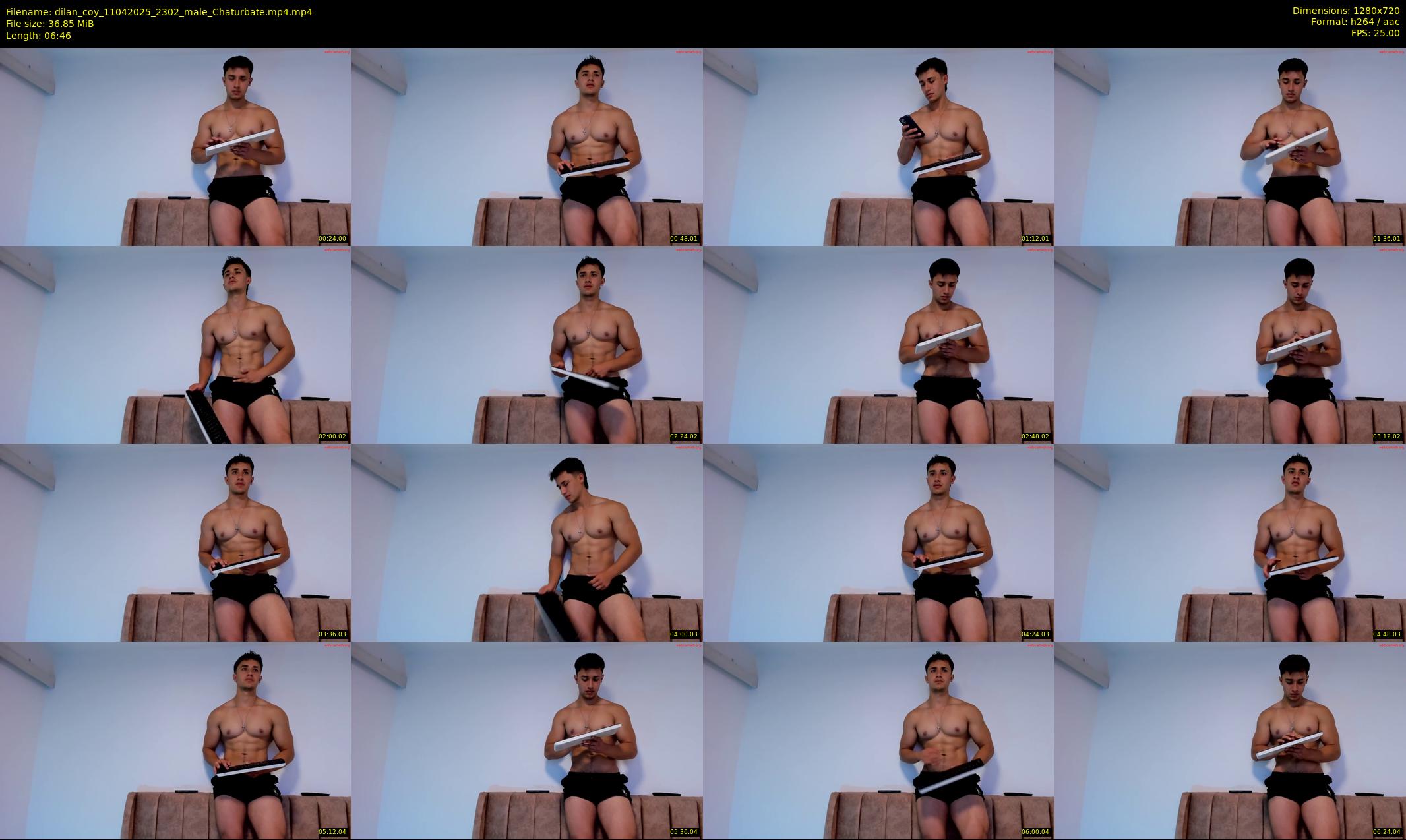 dilan_coy — 7 minute Chaturbate male cam show recording, 720p, Apr 11, 2025