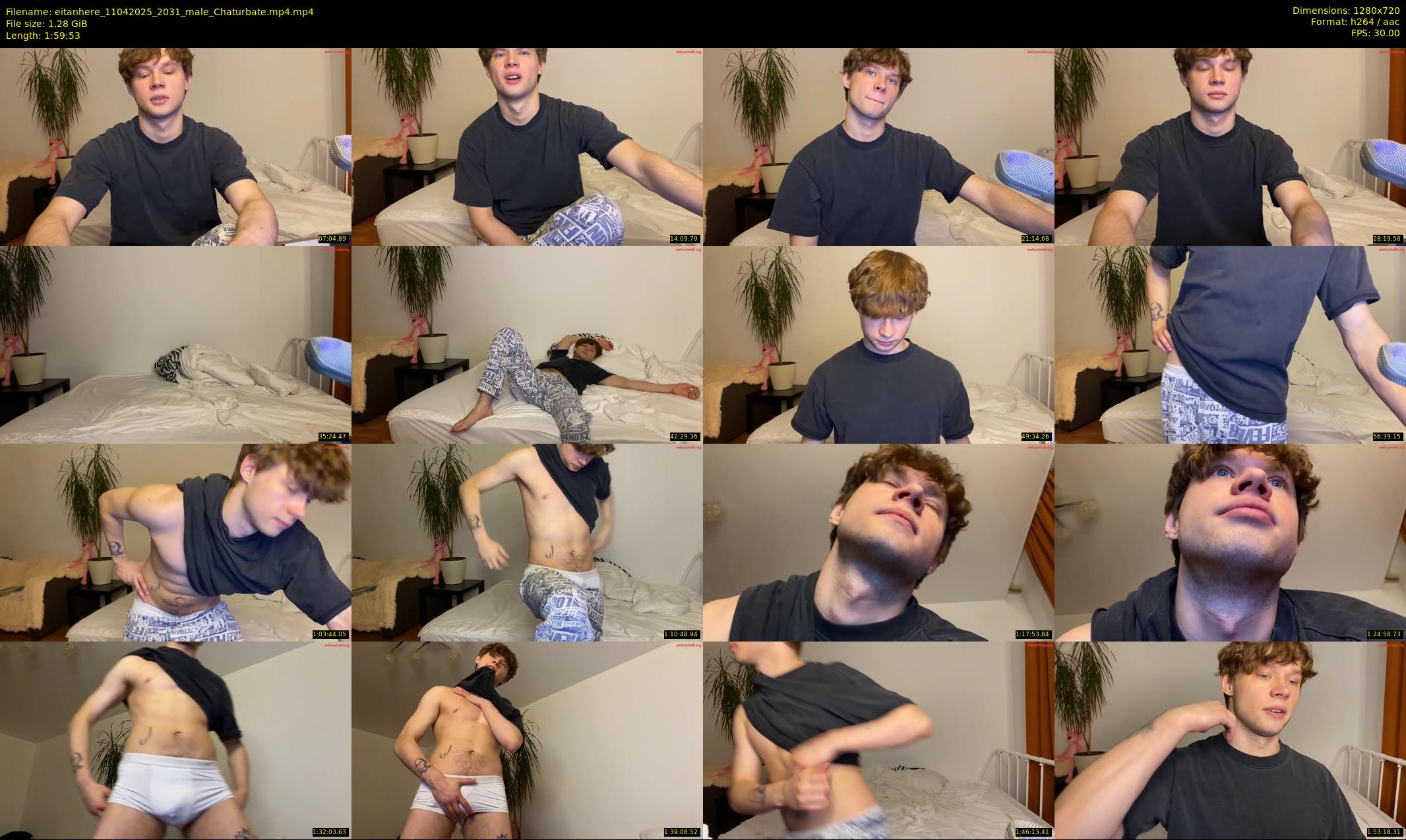 eitanhere — 120 minute Chaturbate male cam show recording, 720p, Apr 11, 2025