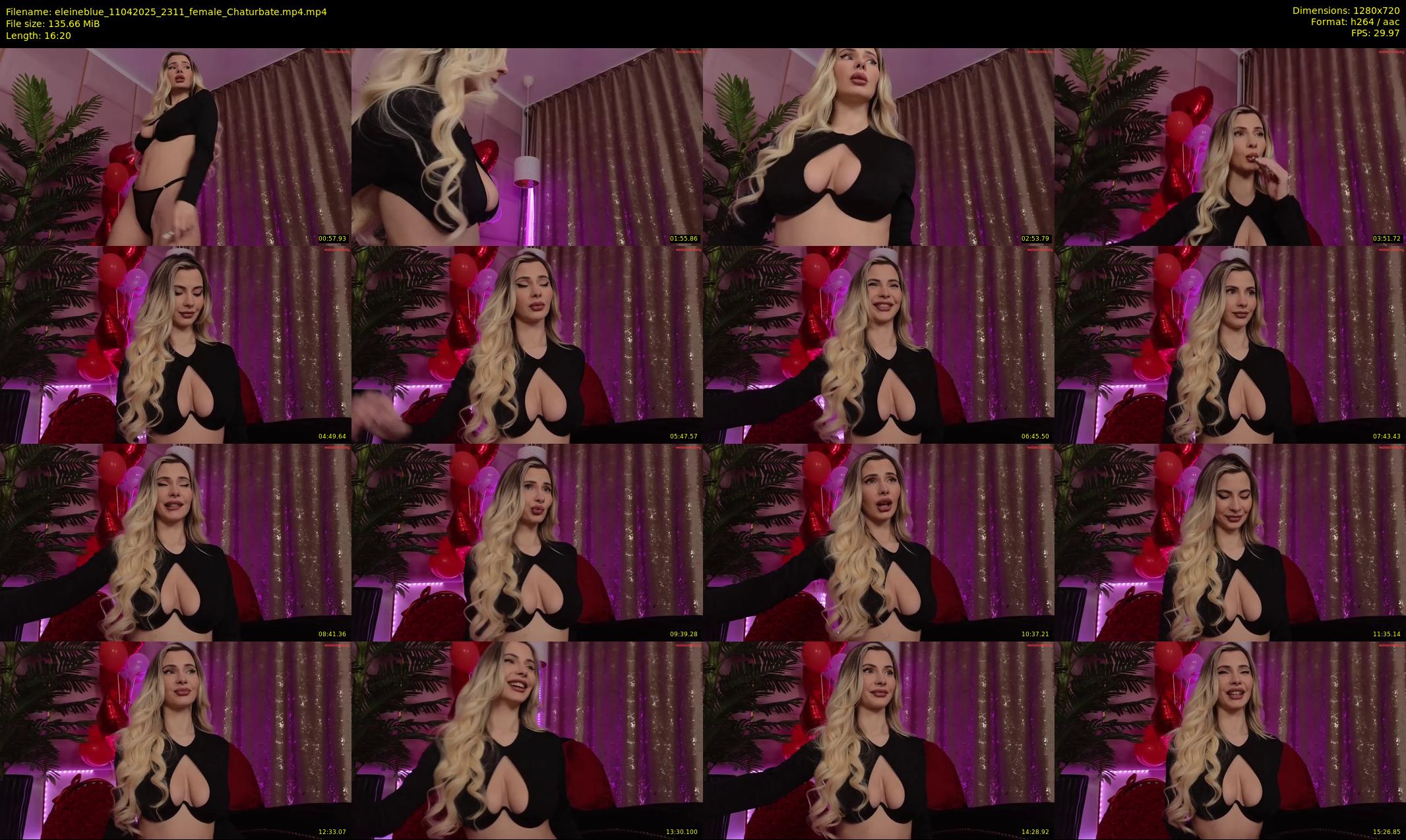 eleineblue — 17 minute Chaturbate female cam show recording, 720p, Apr 11, 2025