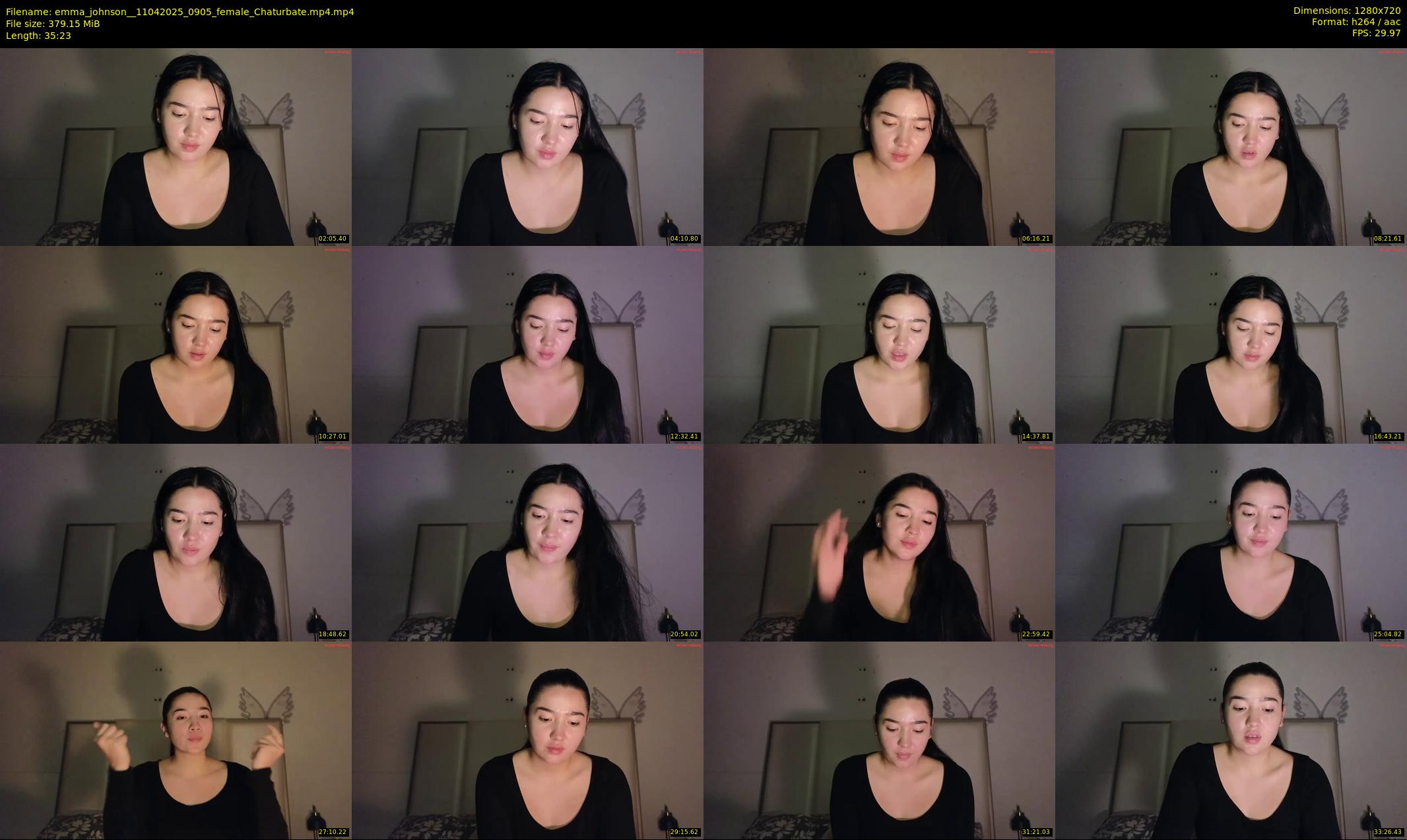 emma_johnson_ — 36 minute Chaturbate female cam show recording, 720p, Apr 11, 2025