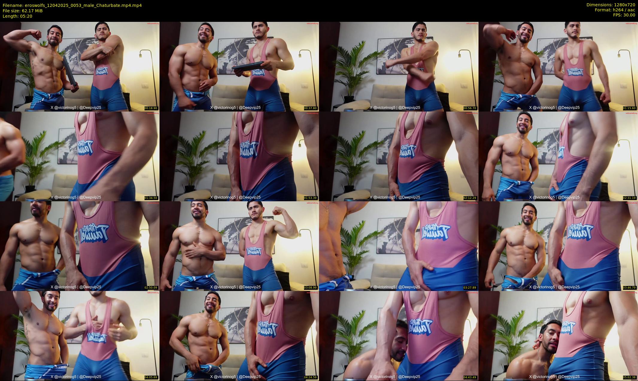 eroswolfs — 6 minute Chaturbate male cam show recording, 720p, Apr 12, 2025