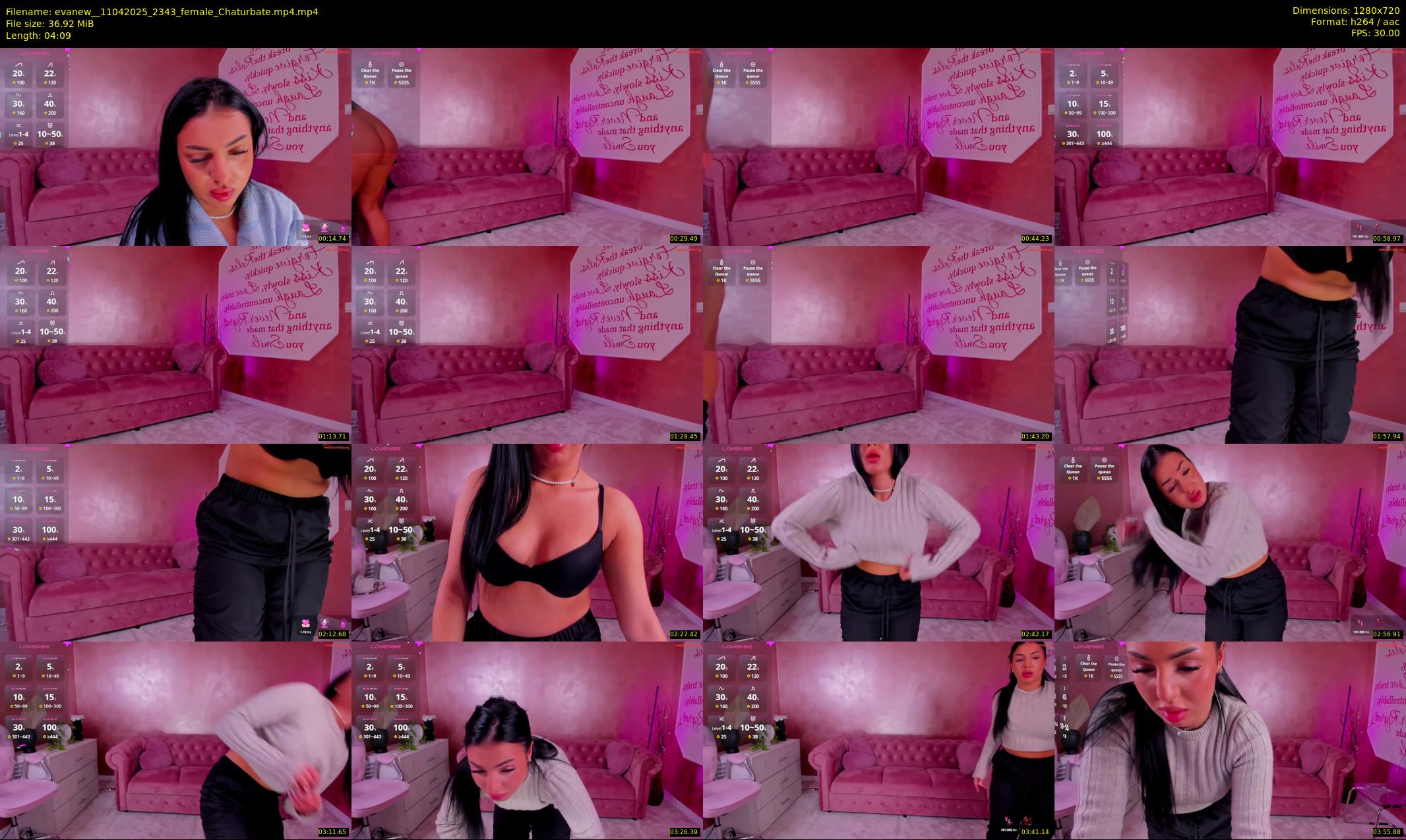 evanew_ — 5 minute Chaturbate female cam show recording, 720p, Apr 11, 2025