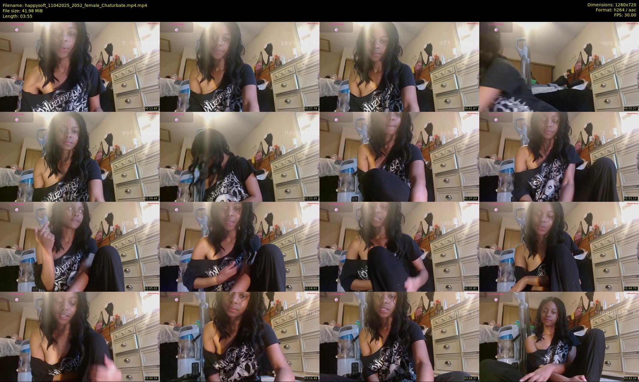 happysoft — 4 minute Chaturbate female cam show recording, 720p, Apr 11, 2025