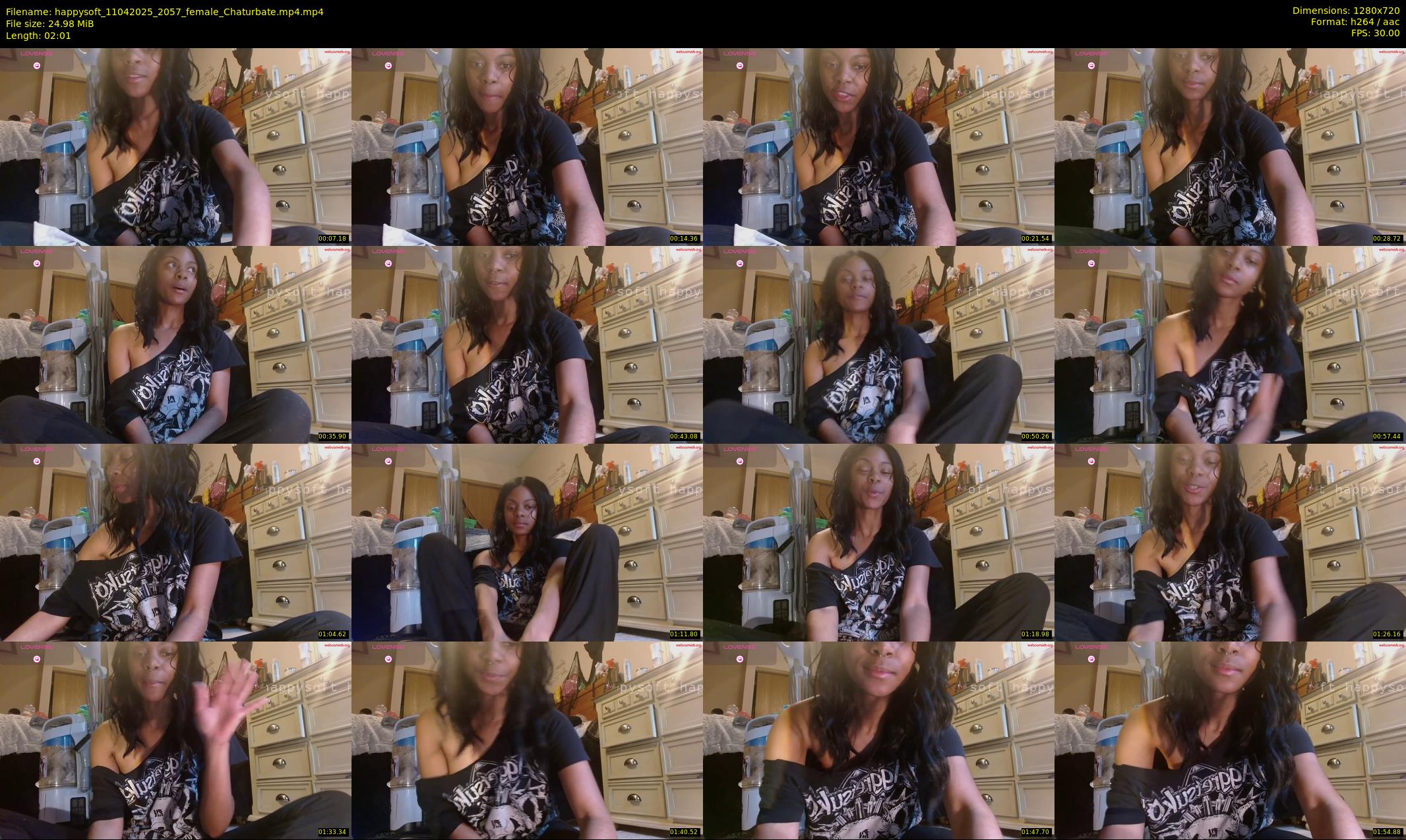 happysoft — 3 minute Chaturbate female cam show recording, 720p, Apr 11, 2025