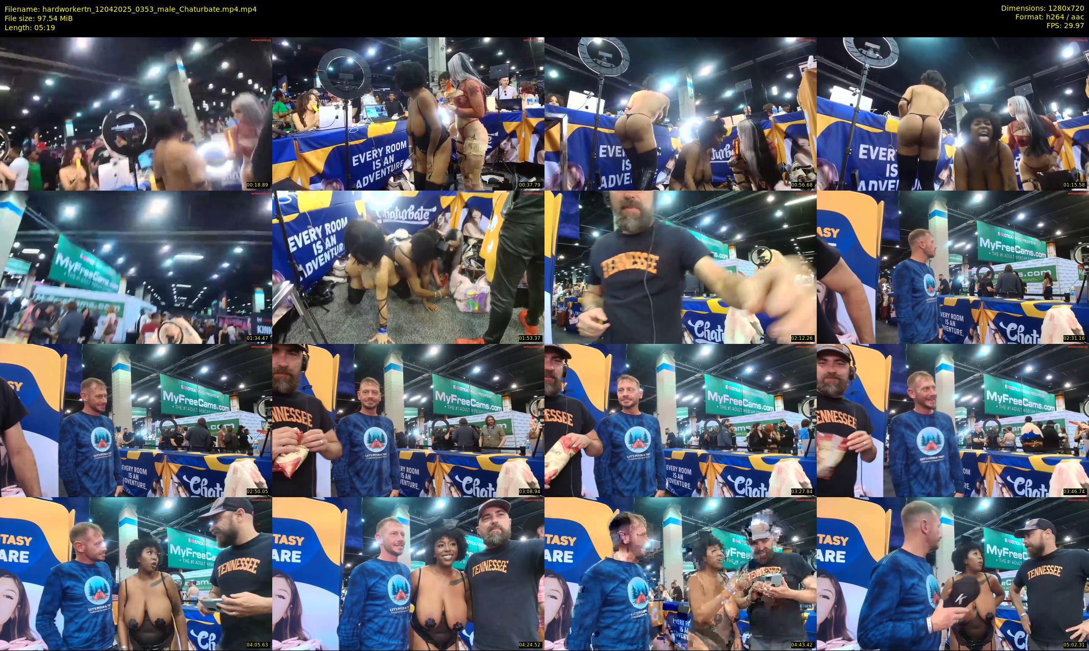 hardworkertn — 6 minute Chaturbate male cam show recording, 720p, Apr 12, 2025