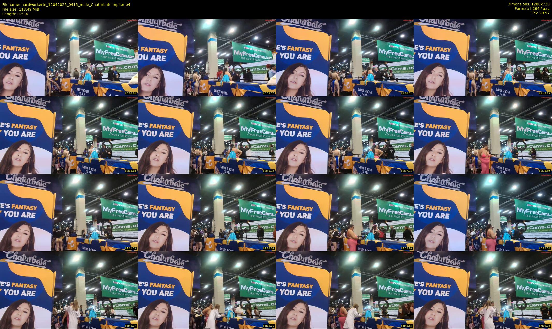hardworkertn — 8 minute Chaturbate male cam show recording, 720p, Apr 12, 2025