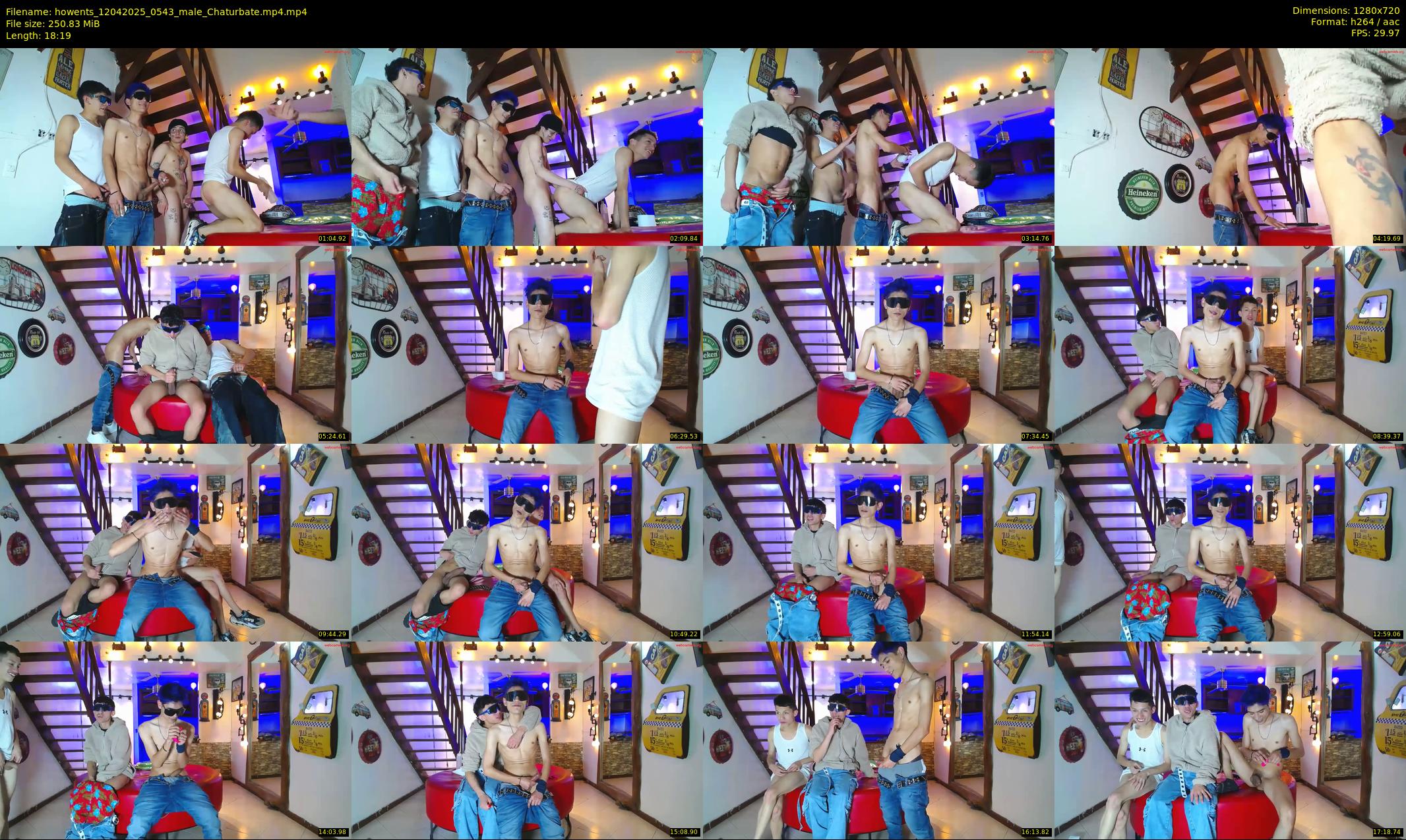 howents — 19 minute Chaturbate male cam show recording, 720p, Apr 12, 2025