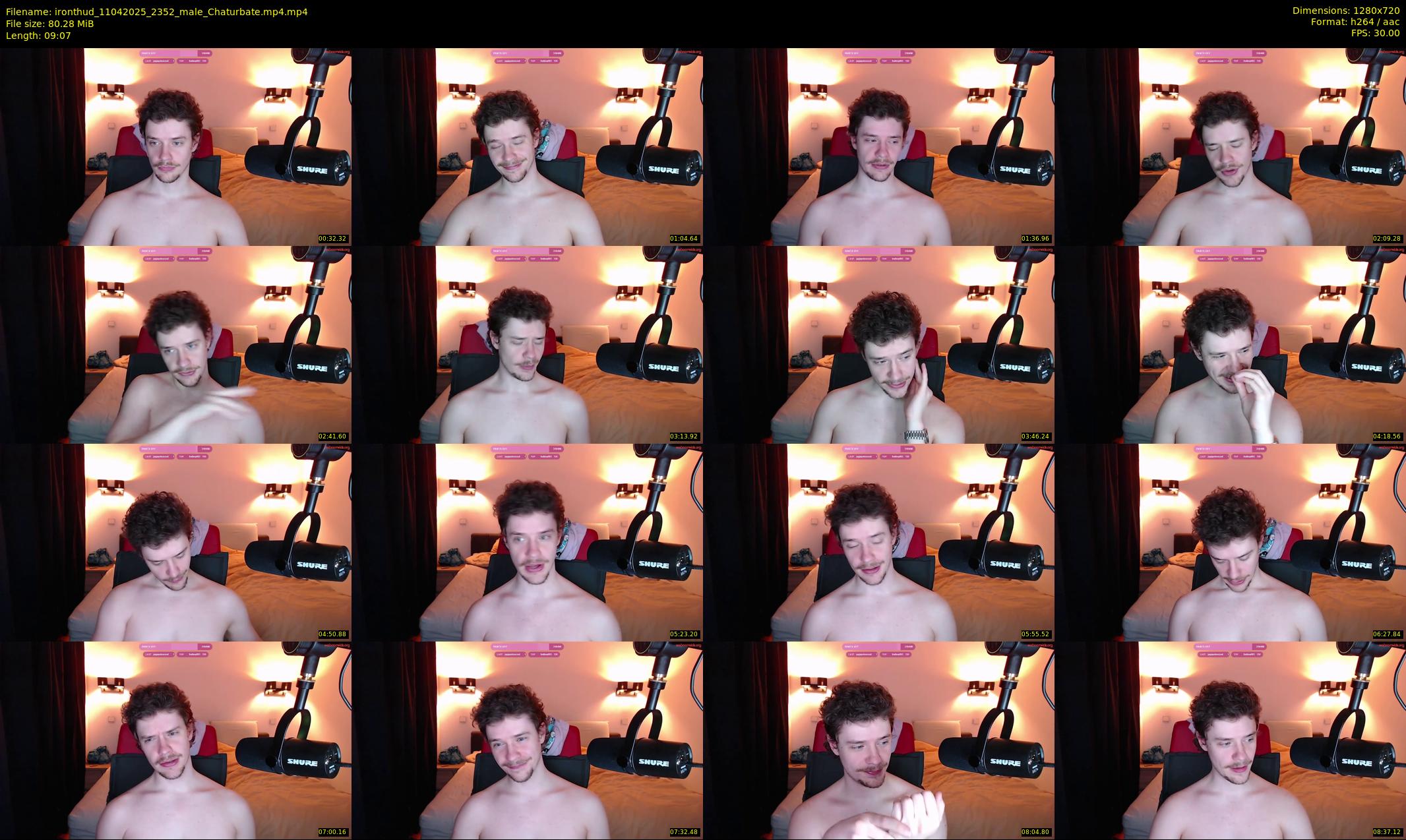 ironthud — 10 minute Chaturbate male cam show recording, 720p, Apr 11, 2025