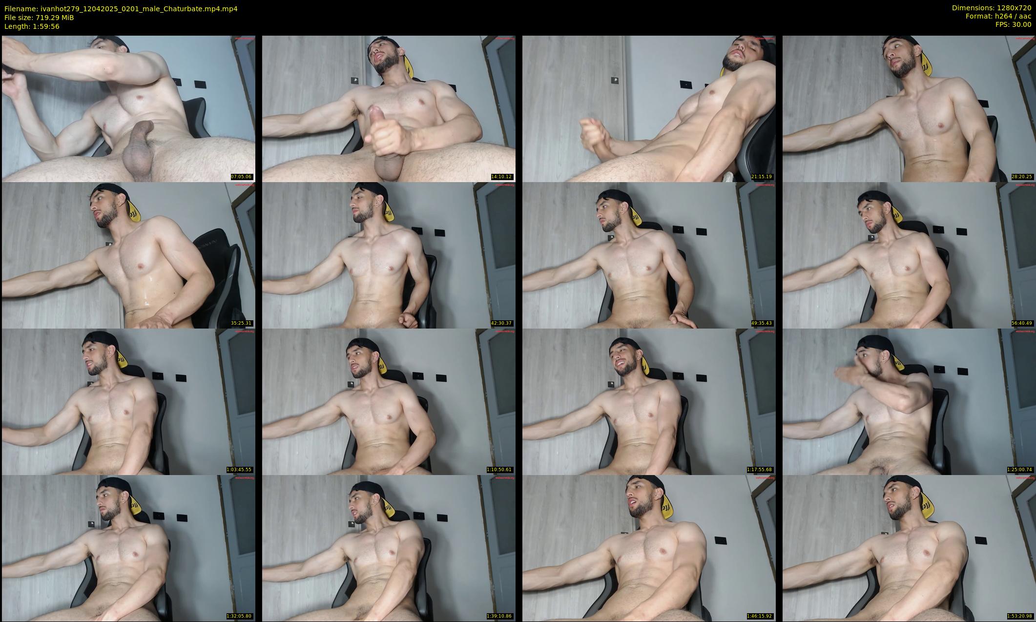 ivanhot279 — 120 minute Chaturbate male cam show recording, 720p, Apr 12, 2025