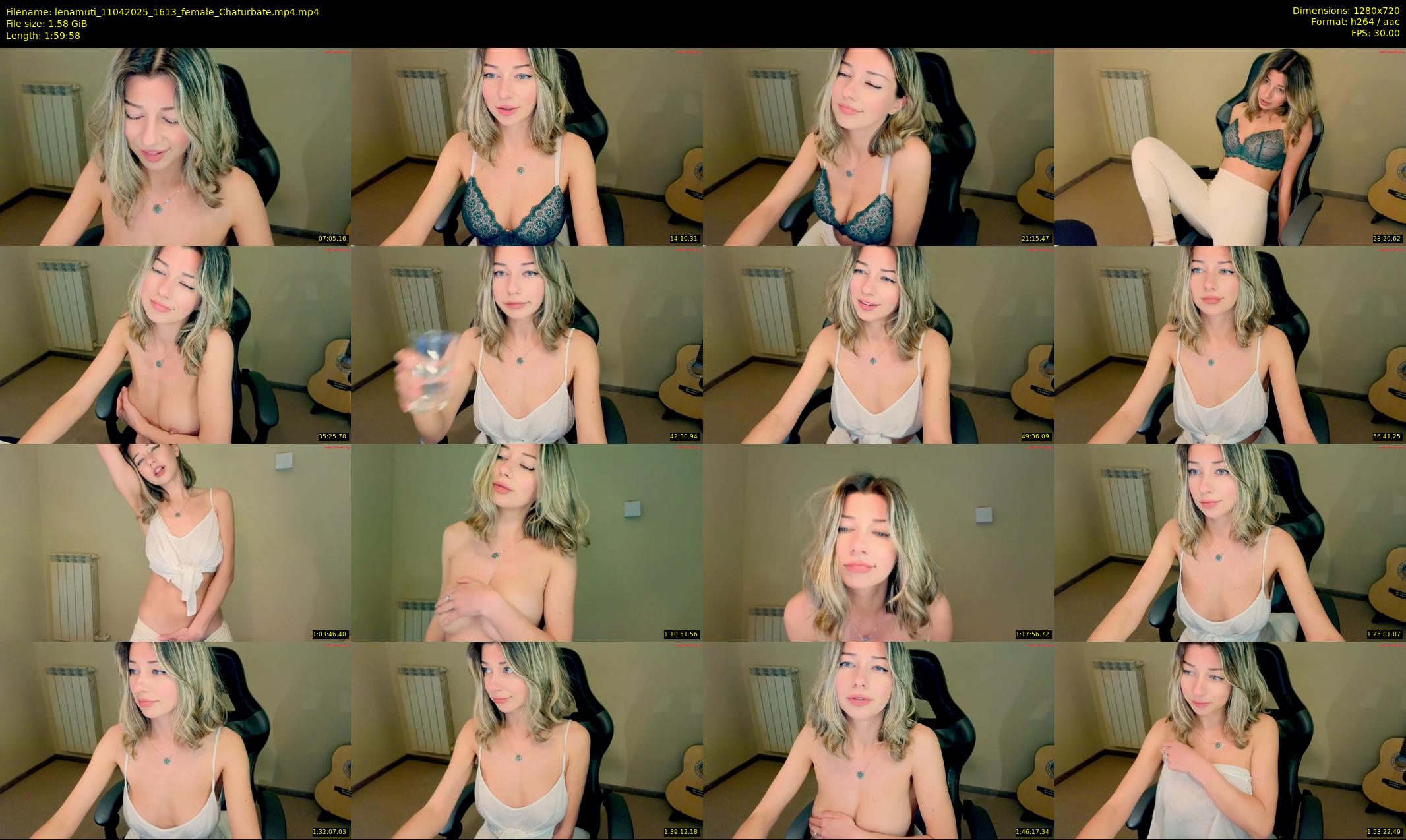 lenamuti — 120 minute Chaturbate female cam show recording, 720p, Apr 11, 2025
