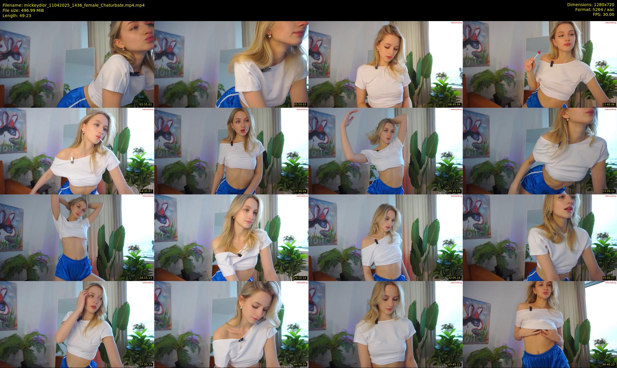 mickeydior — 50 minute Chaturbate female cam show recording, 720p, Apr 11, 2025