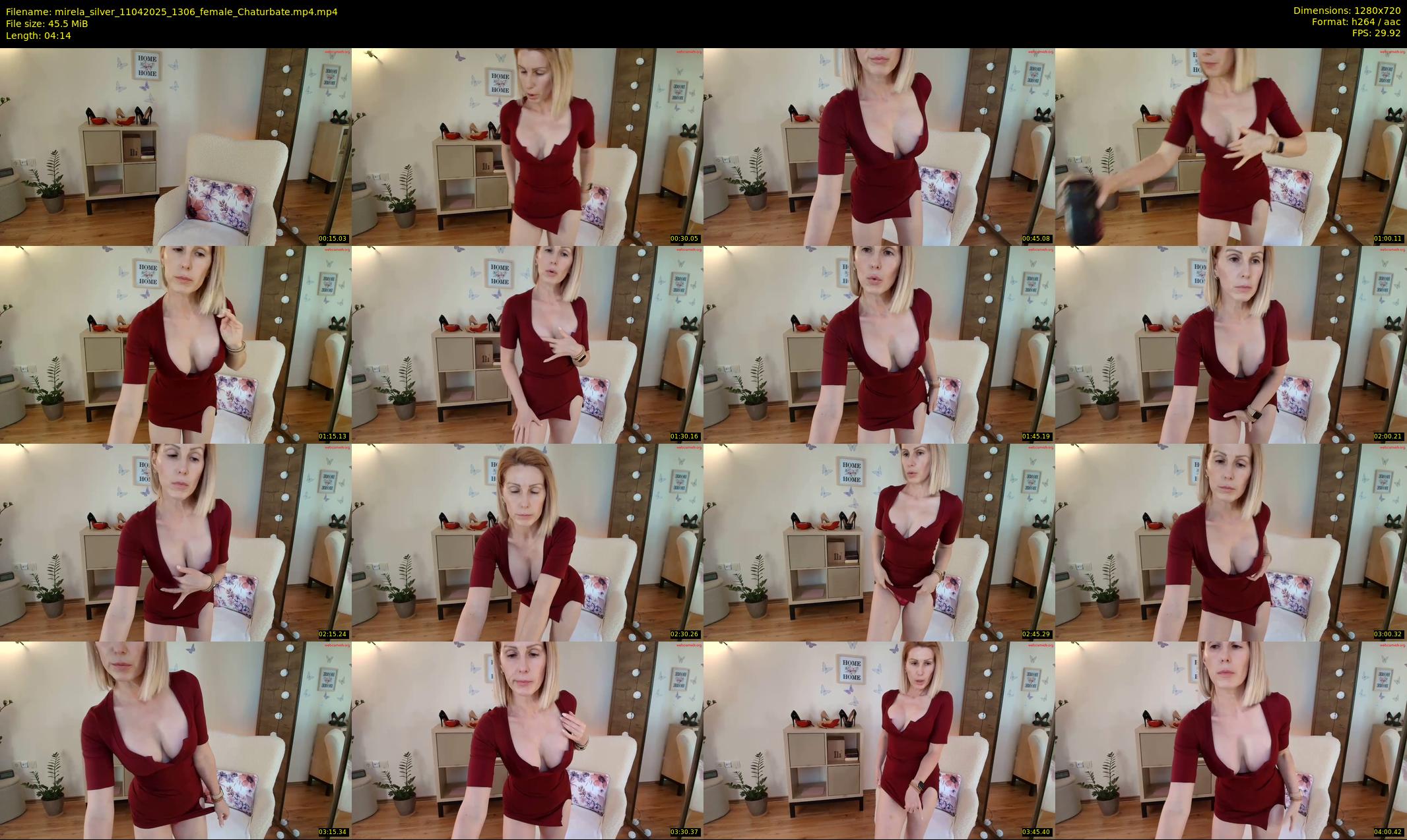 mirela_silver — 5 minute Chaturbate female cam show recording, 720p, Apr 11, 2025