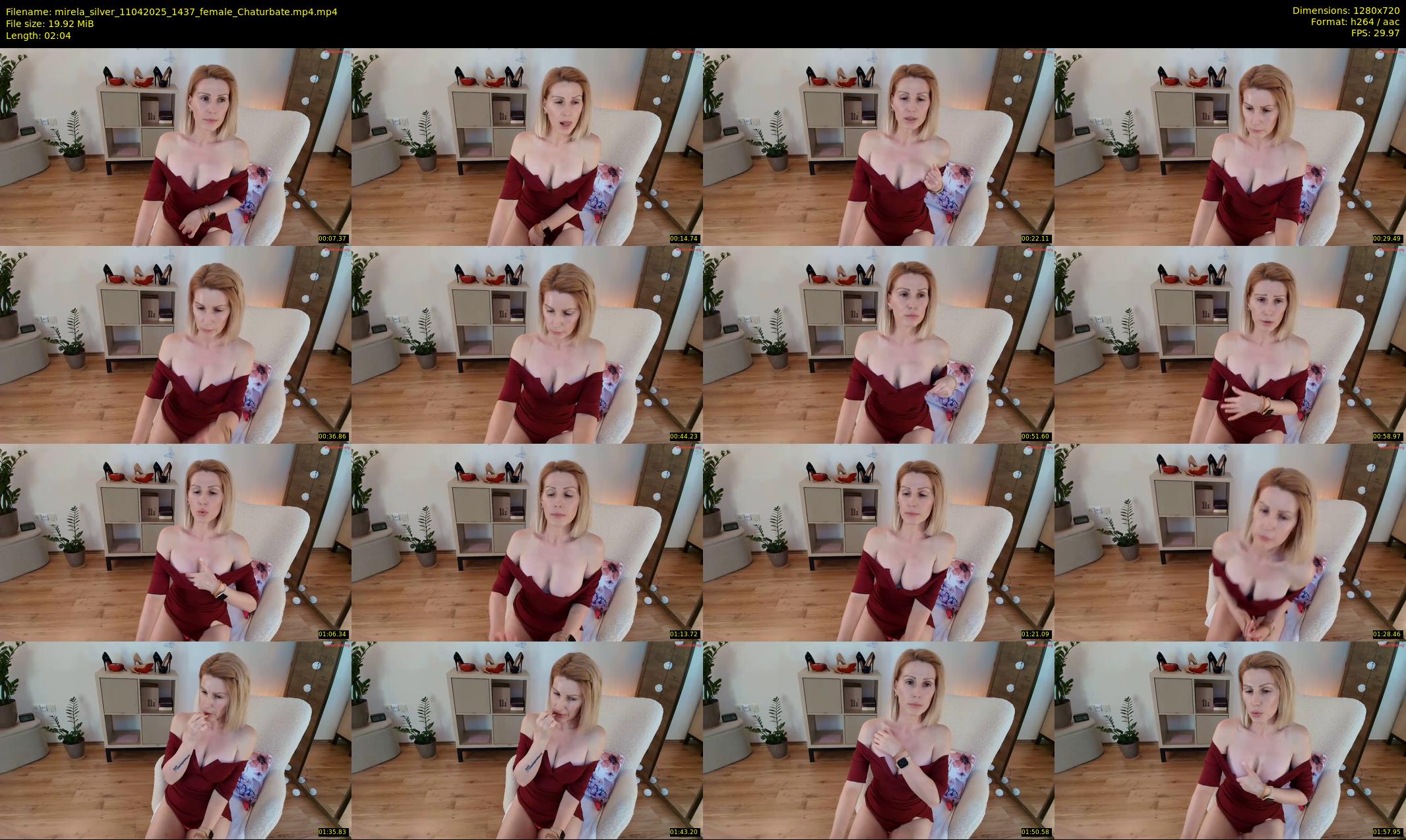 mirela_silver — 3 minute Chaturbate female cam show recording, 720p, Apr 11, 2025