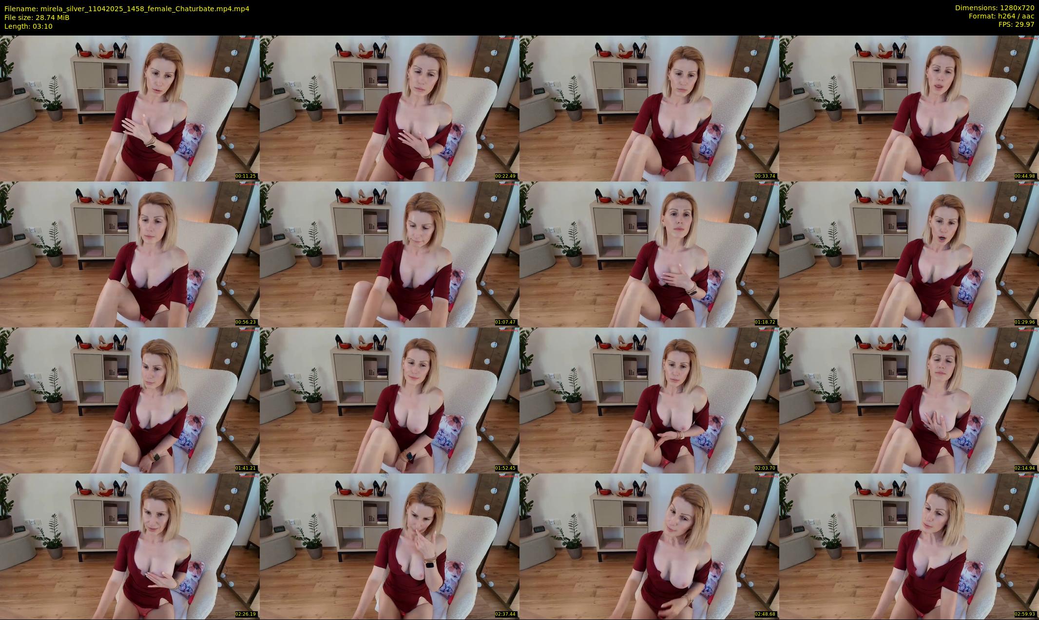 mirela_silver — 4 minute Chaturbate female cam show recording, 720p, Apr 11, 2025