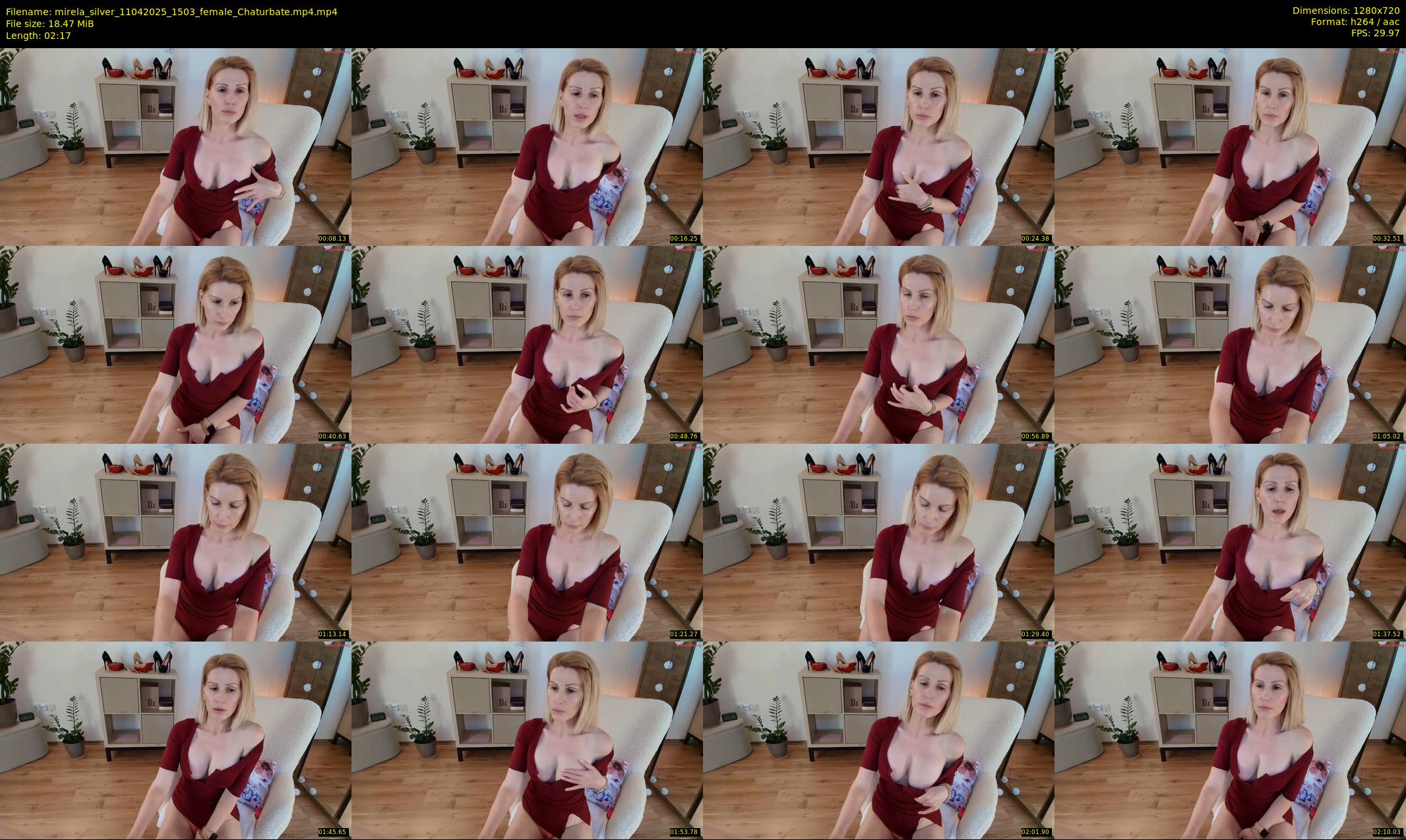 mirela_silver — 3 minute Chaturbate female cam show recording, 720p, Apr 11, 2025