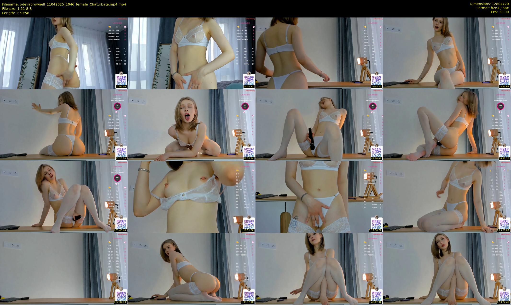 odeliabrownell — 120 minute Chaturbate female cam show recording, 720p, Apr 11, 2025