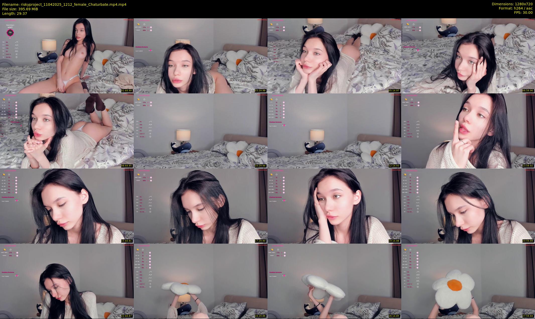 riskyproject — 30 minute Chaturbate couple cam show recording, 720p, Apr 11, 2025