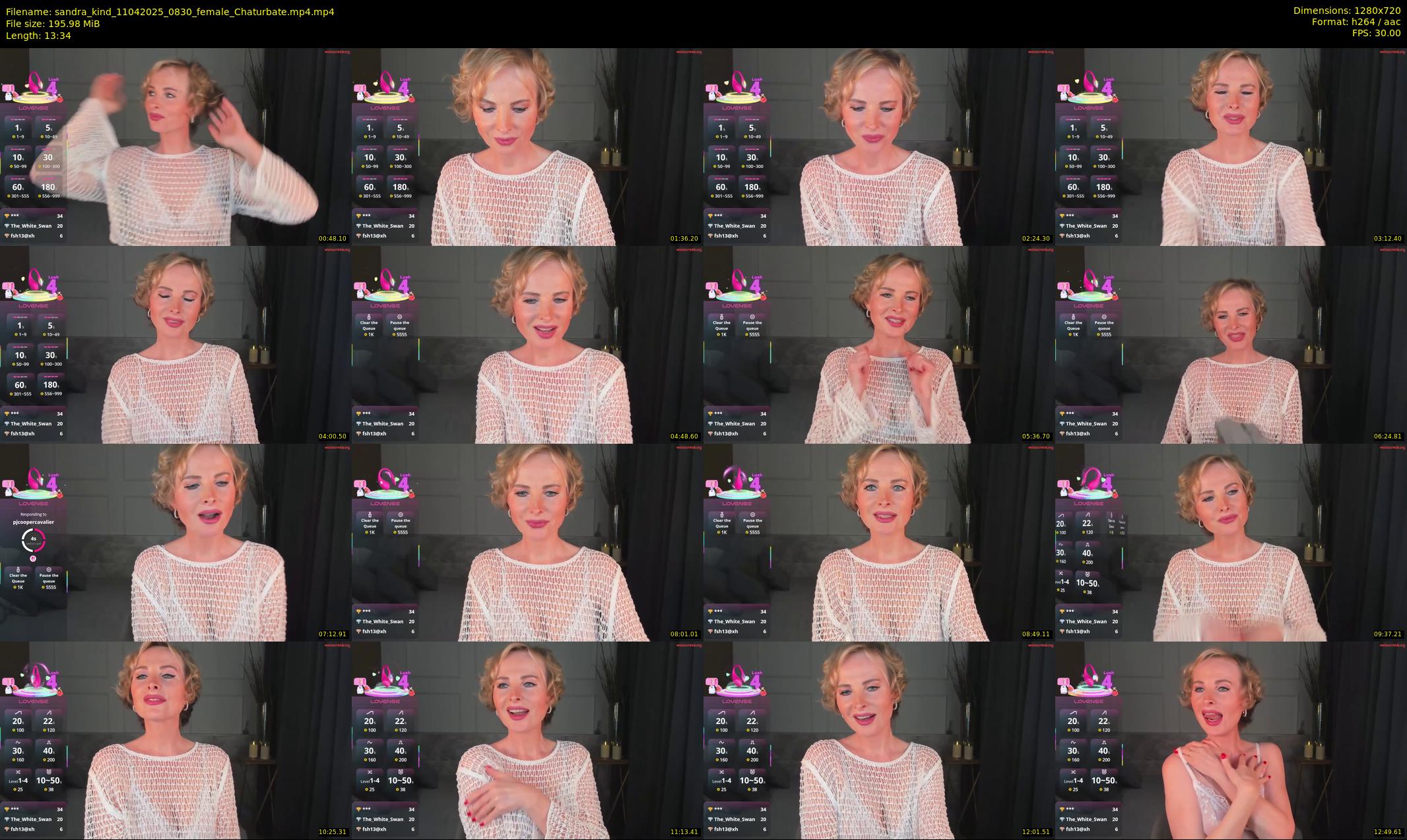 sandra_kind — 14 minute Chaturbate female cam show recording, 720p, Apr 11, 2025